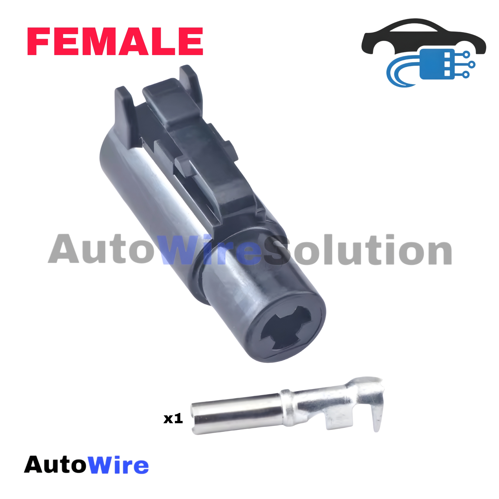 CONNECTOR DEUTSCH SIZE 12 DTHD 1 PIN FEMALE