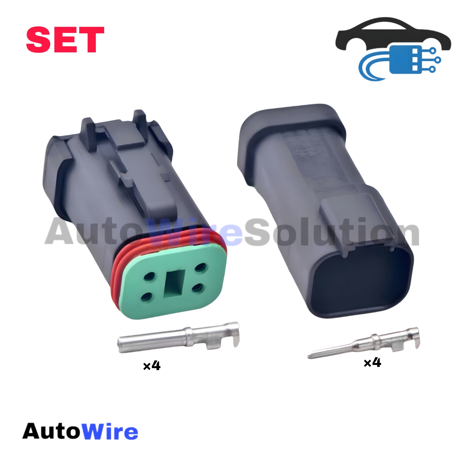 CONNECTOR DEUTSCH 4 PIN SERIES KIT