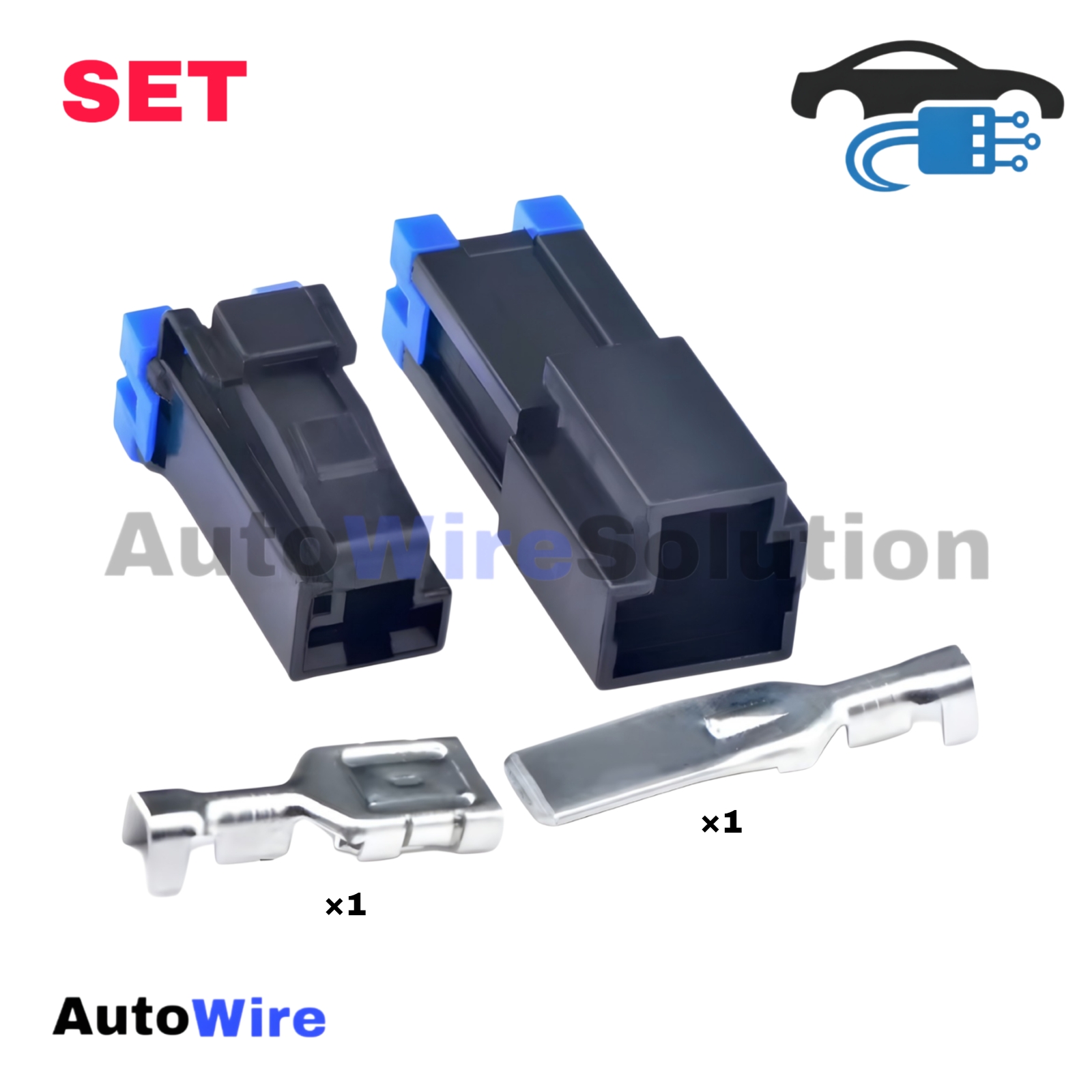 CONNECTOR LARGE STARTER 1 PIN KIT