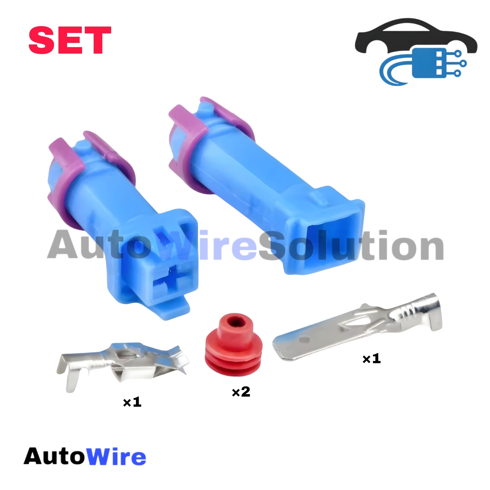 CONNECTOR AC COMPRESSOR 1 PIN KIT
