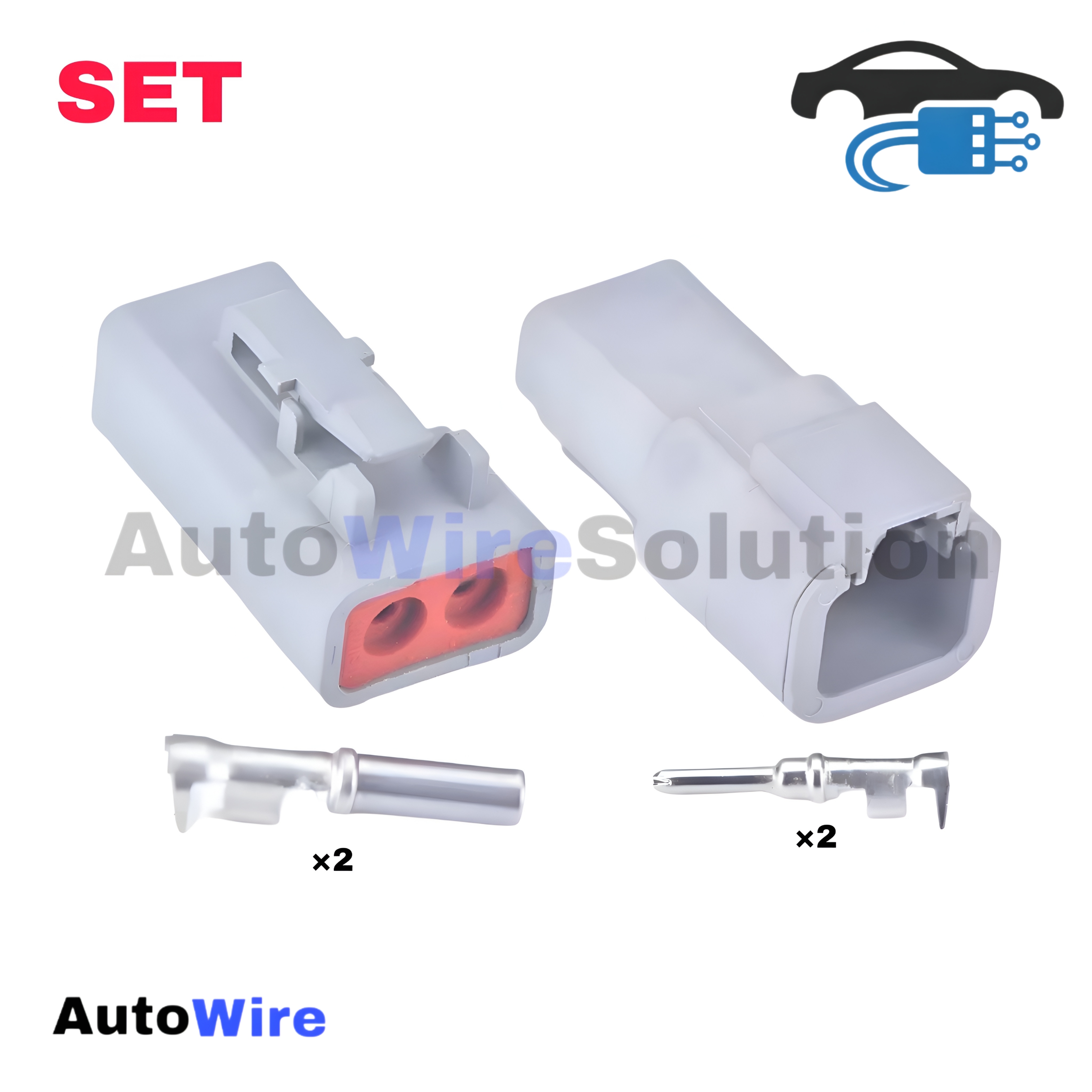 CONNECTOR DEUTSCH DTP 2 PIN SERIES KIT