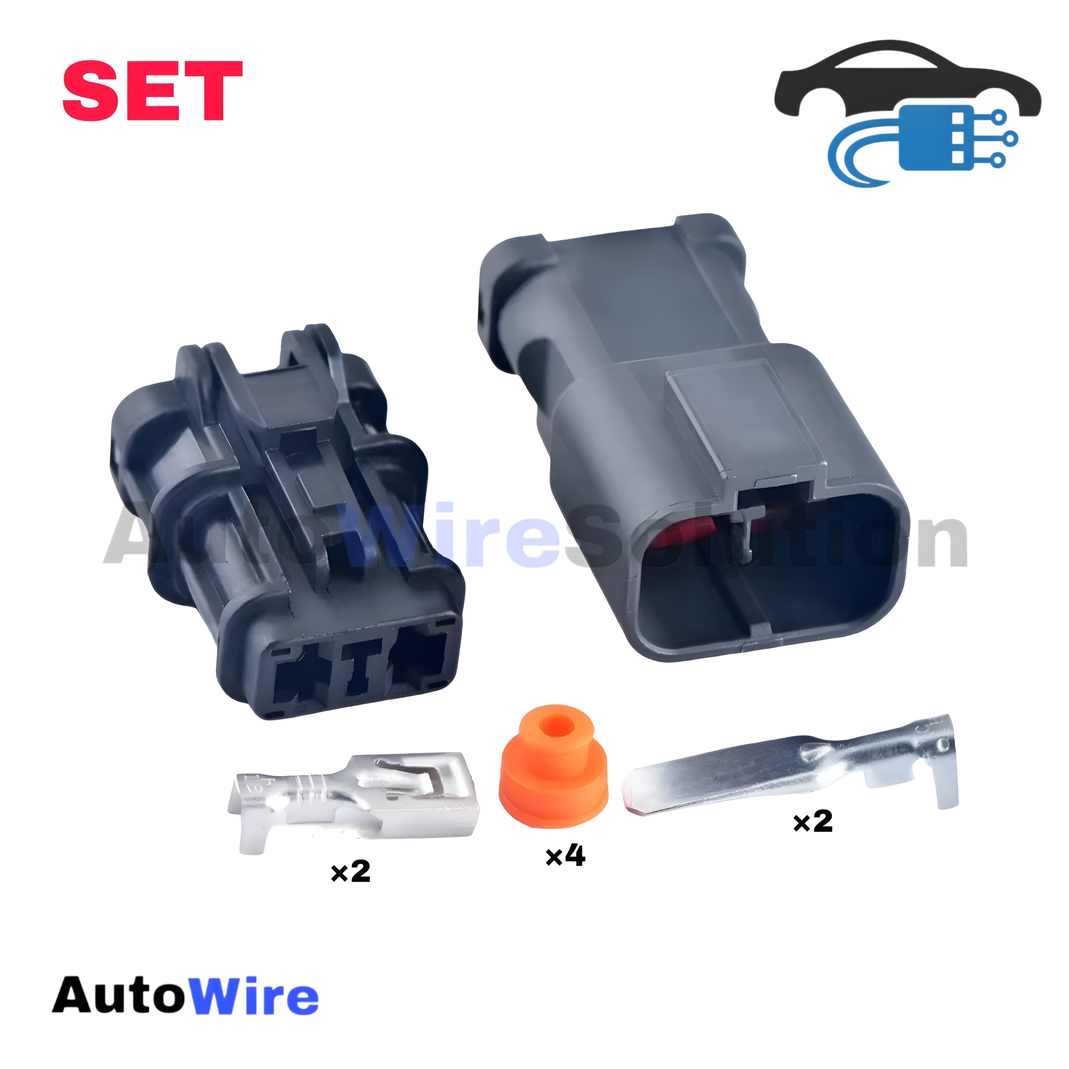 CONNECTOR PRESSURE SWITCH 2 PIN KIT