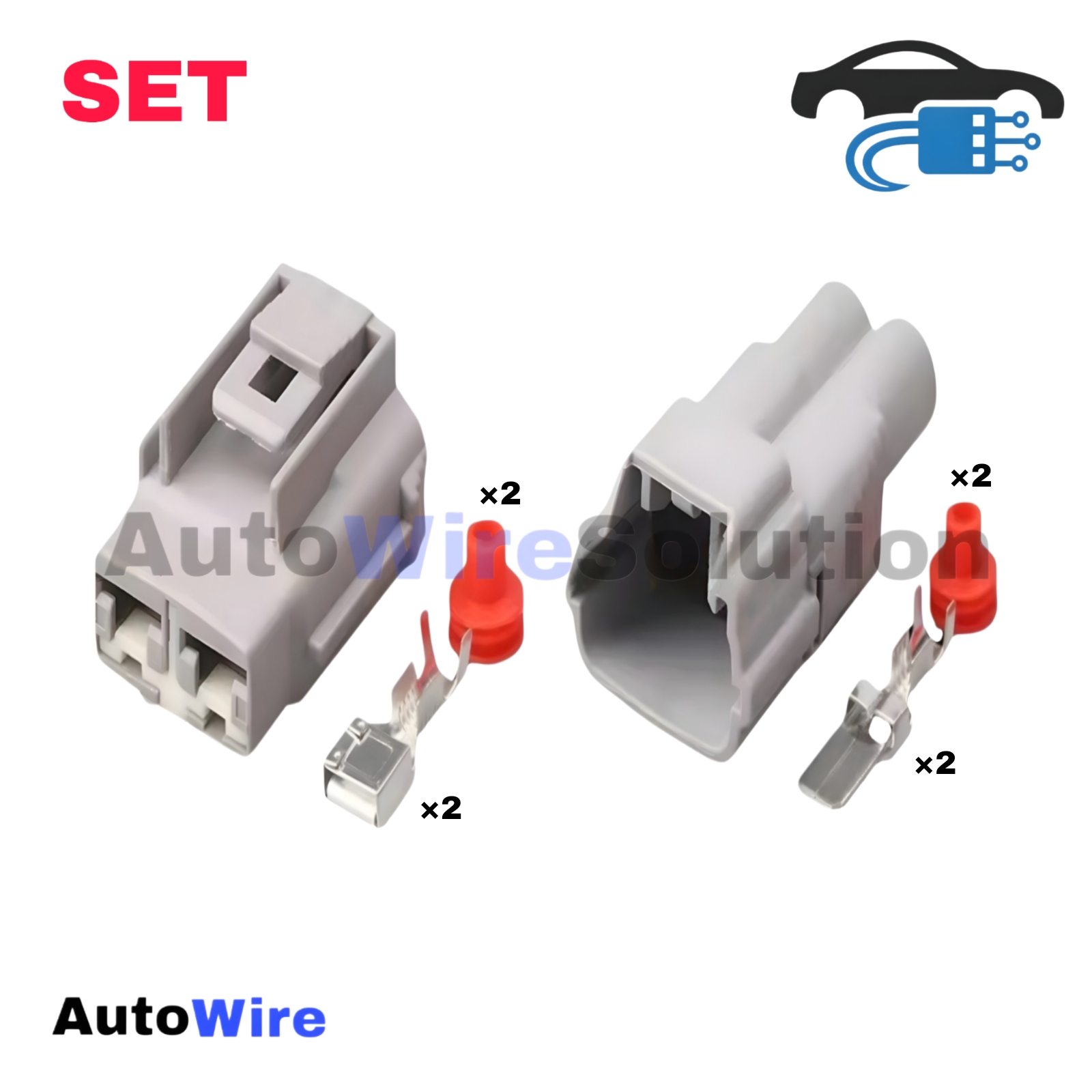 CONNECTOR AC 2 PIN KIT