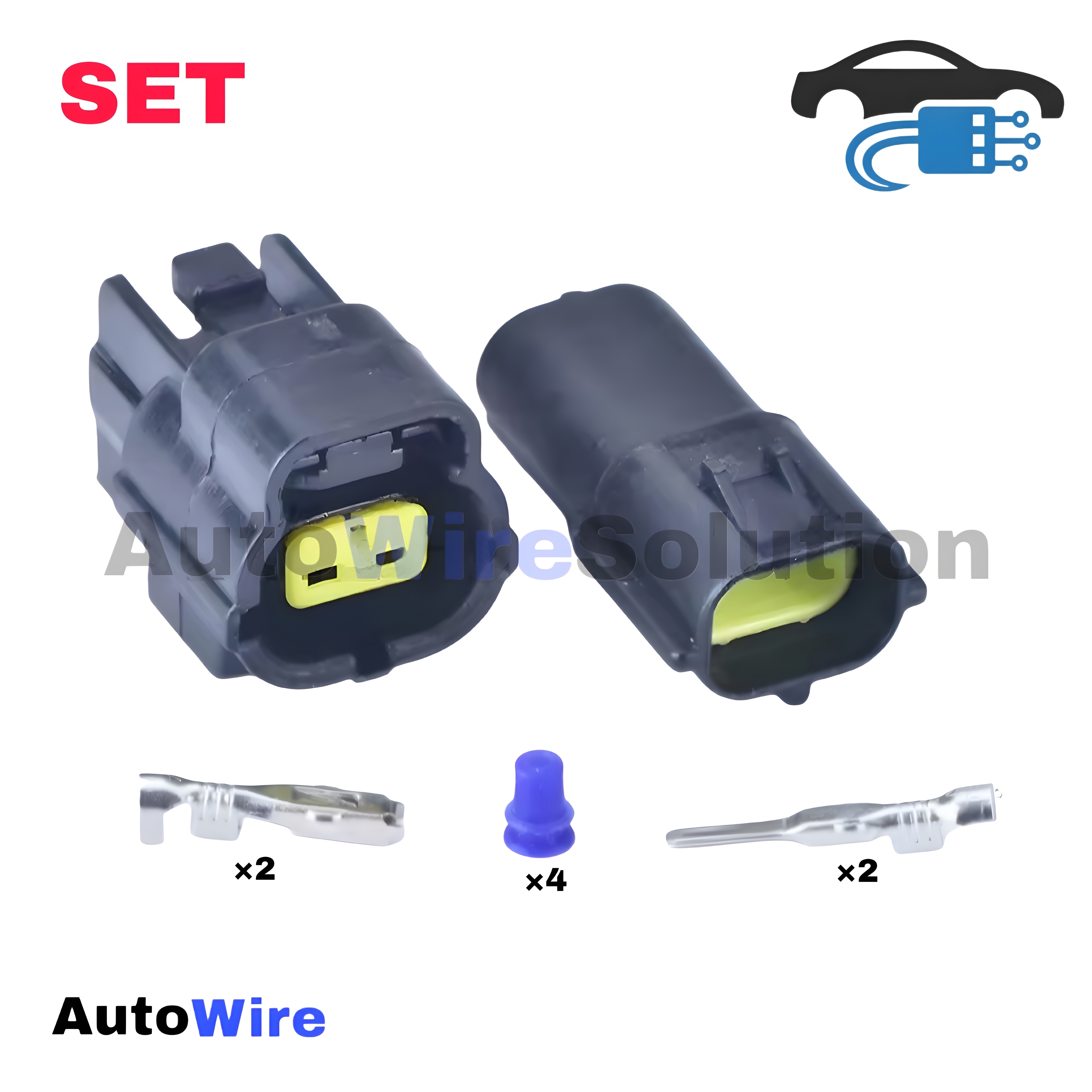 CONNECTOR DENSO 2 PIN KIT