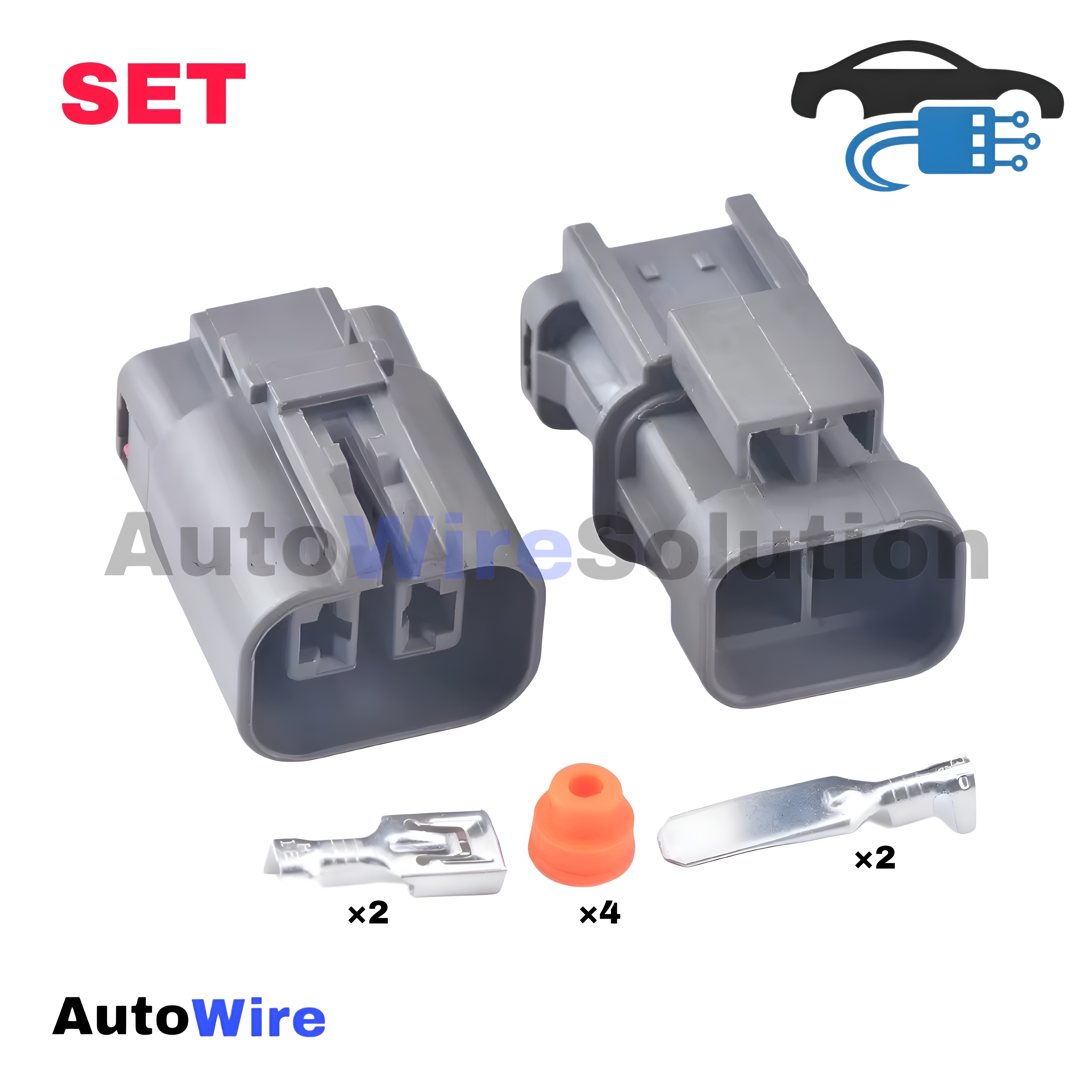 CONNECTOR CURRENT SWITCH 2 PIN KIT