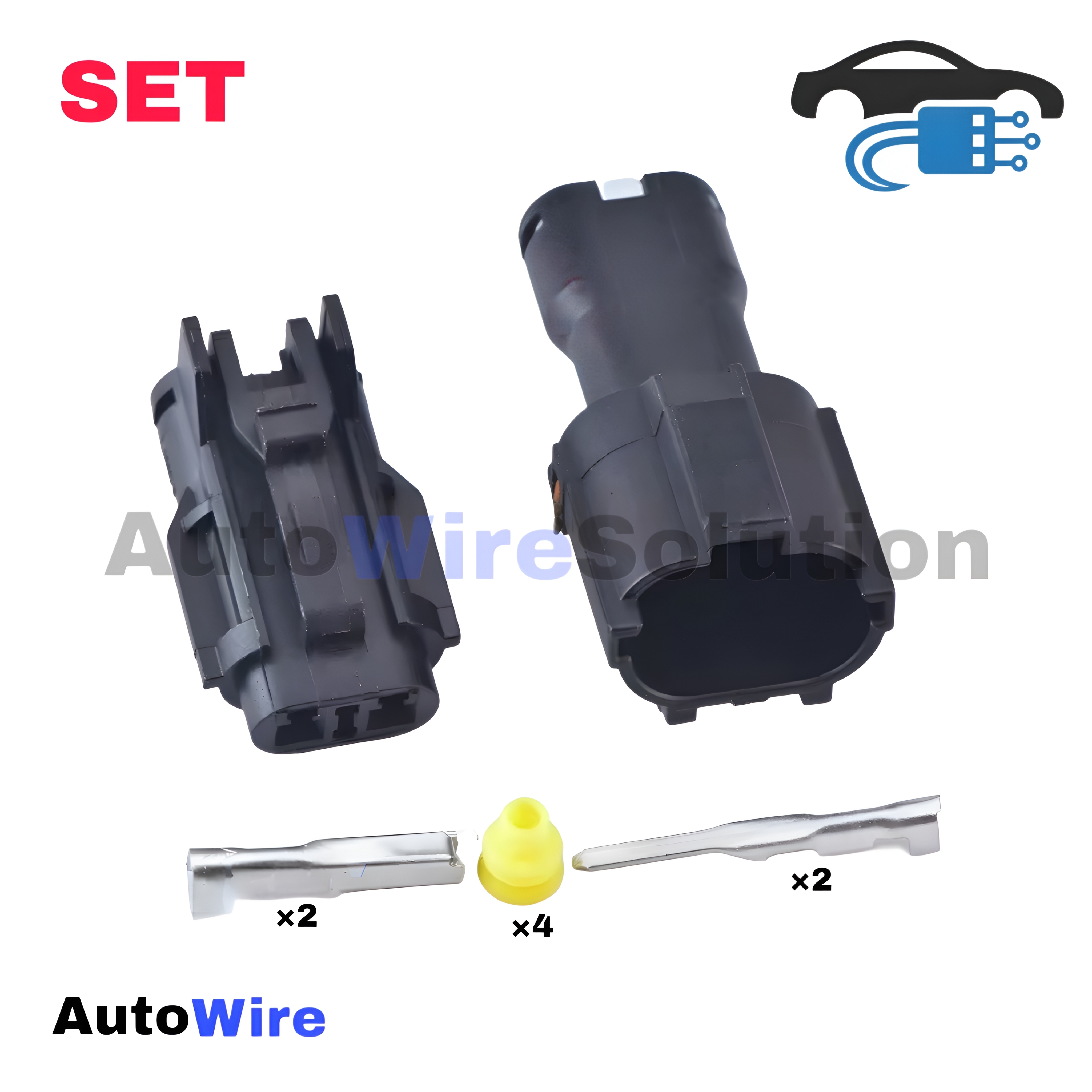 CONNECTOR SENSOR PLUG 2 PIN KIT
