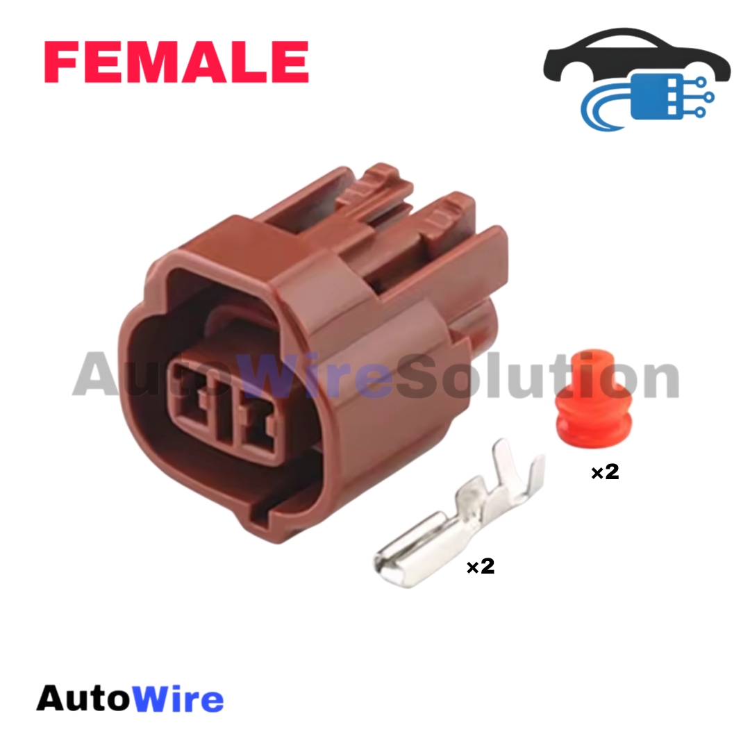 CONNECTOR PRESSURE SWITCH AC 2 PIN FEMALE