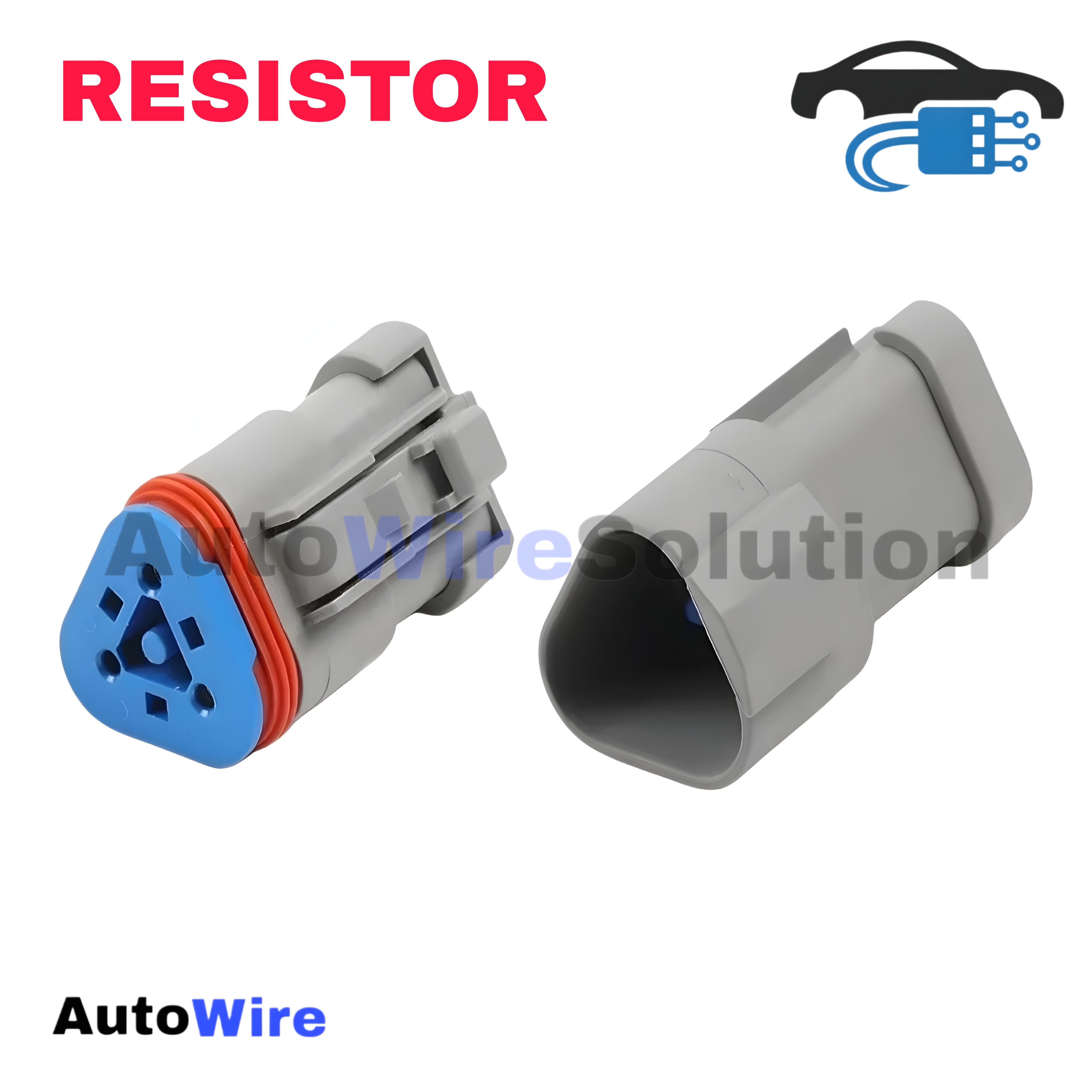 CONNECTOR RESISTOR CAN 3 PIN KIT