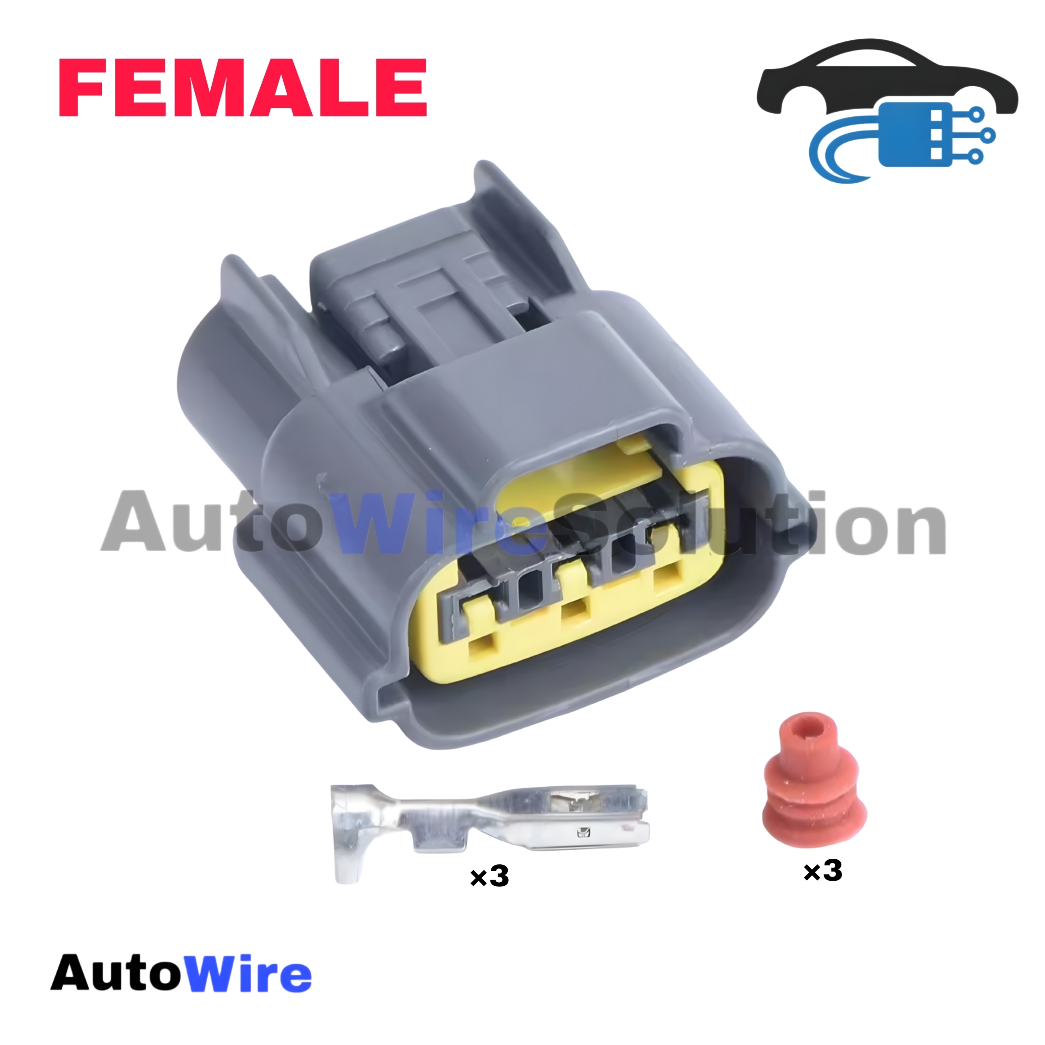 CONNECTOR BOOST PRESSURE 3 PIN FEMALE