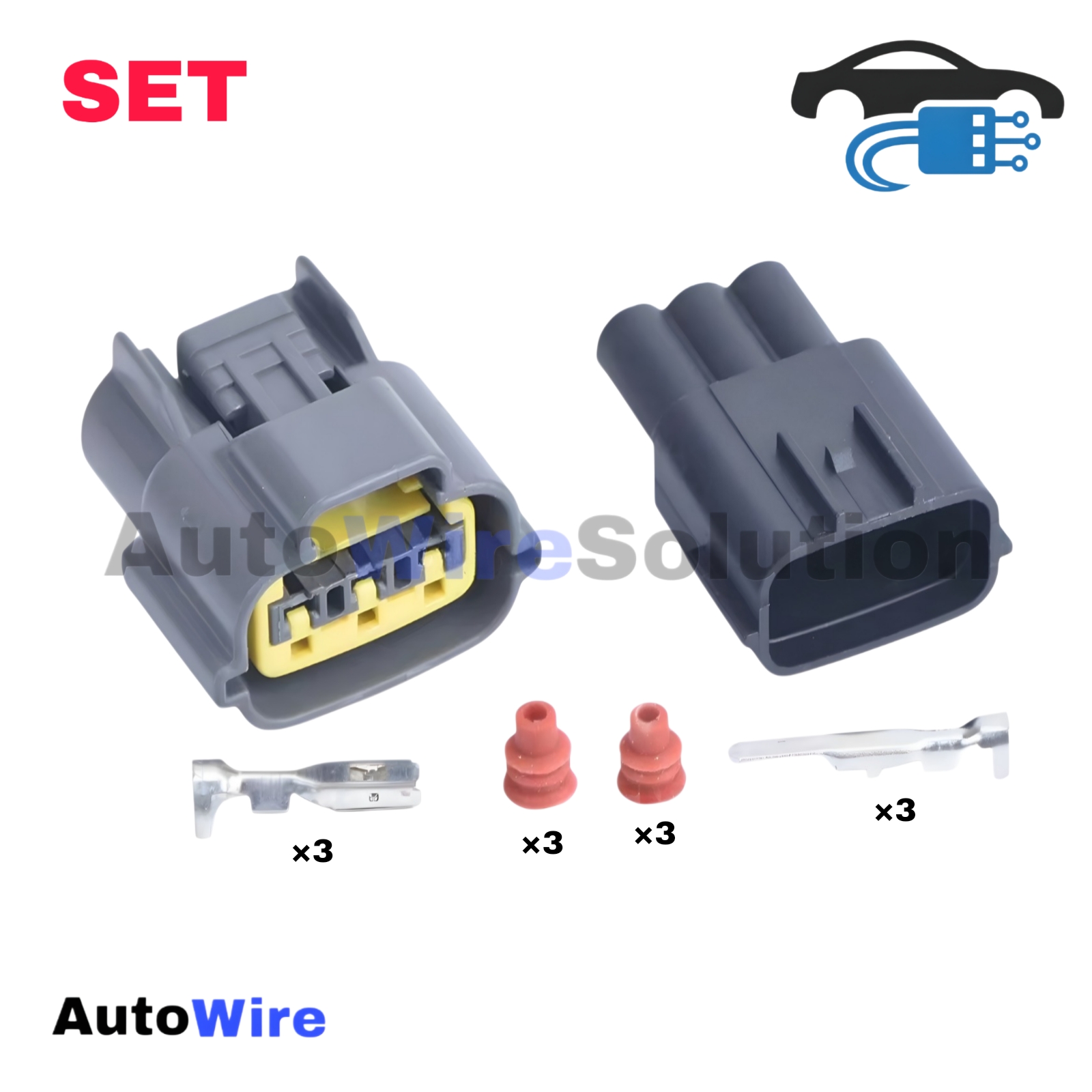CONNECTOR BOOST PRESSURE 3 PIN KIT