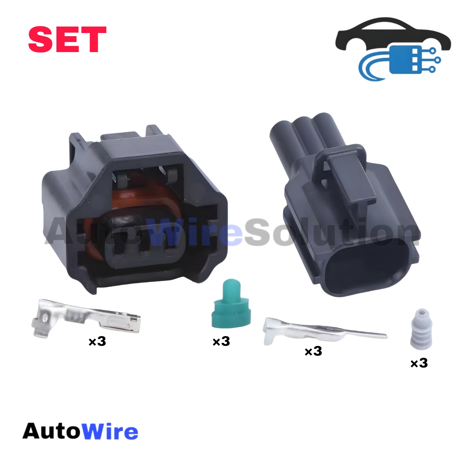 CONNECTOR CHAMSHAFT 3 PIN KIT