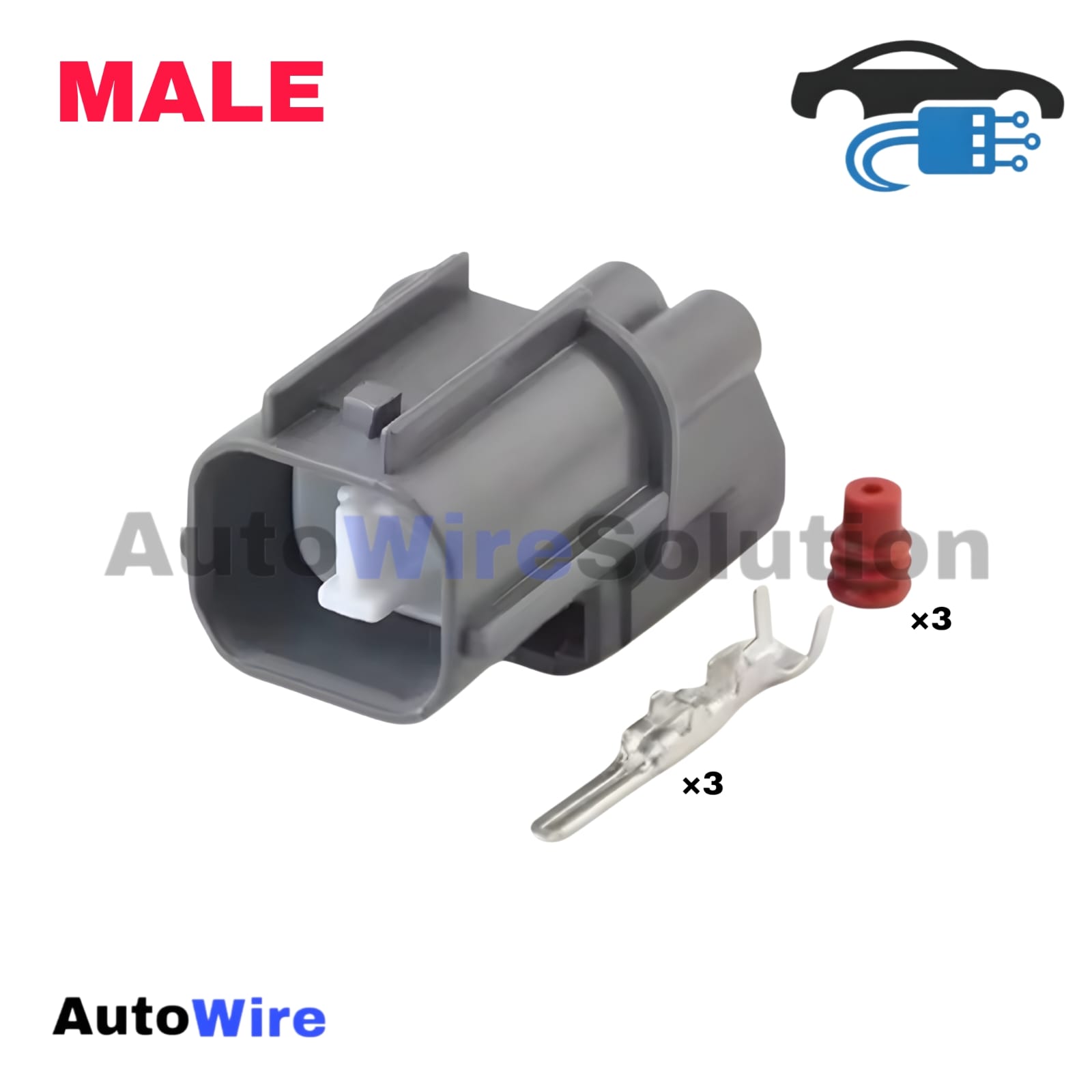 CONNECTOR SUMITOMO 3 PIN MALE