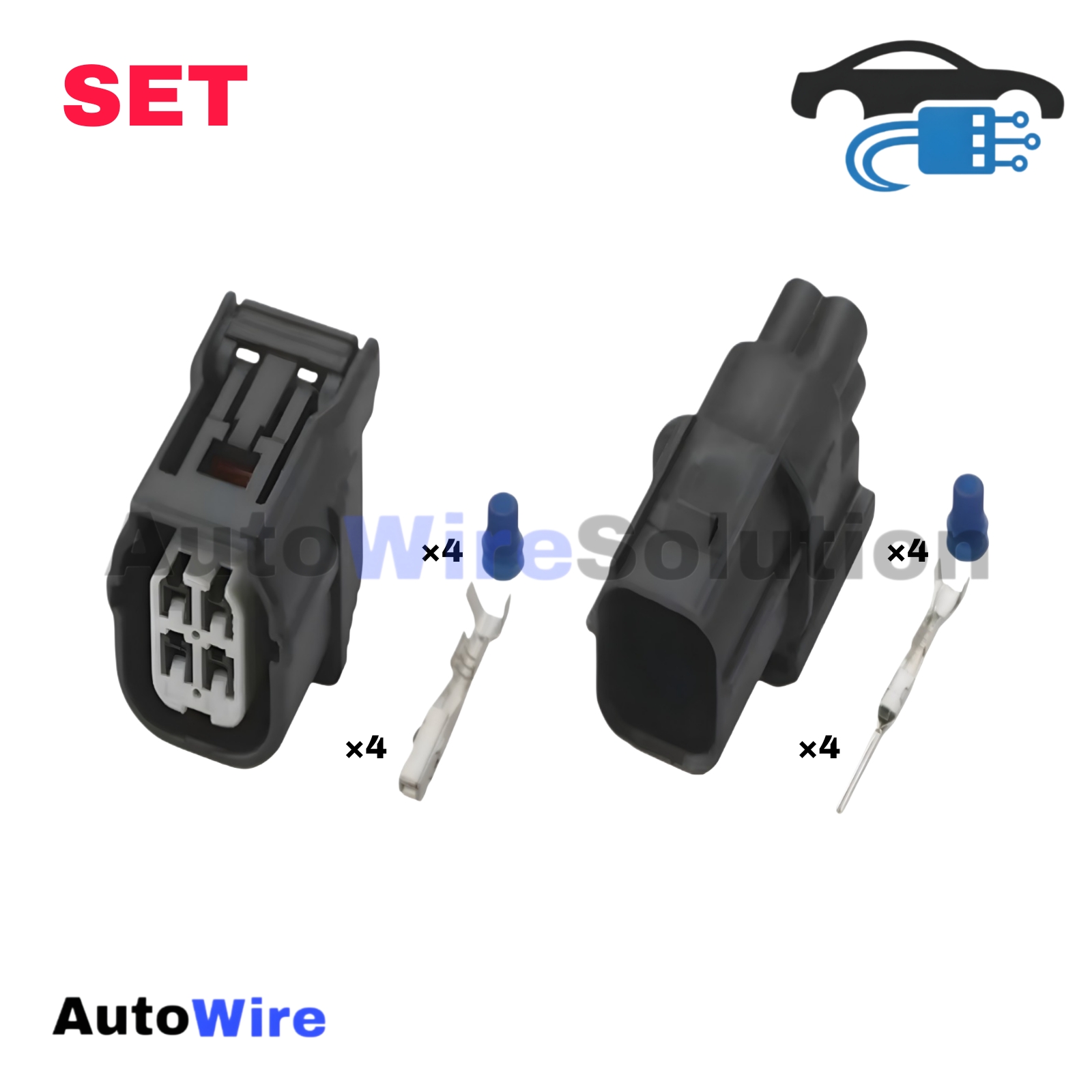 CONNECTOR HVG OXY 4 PIN KIT