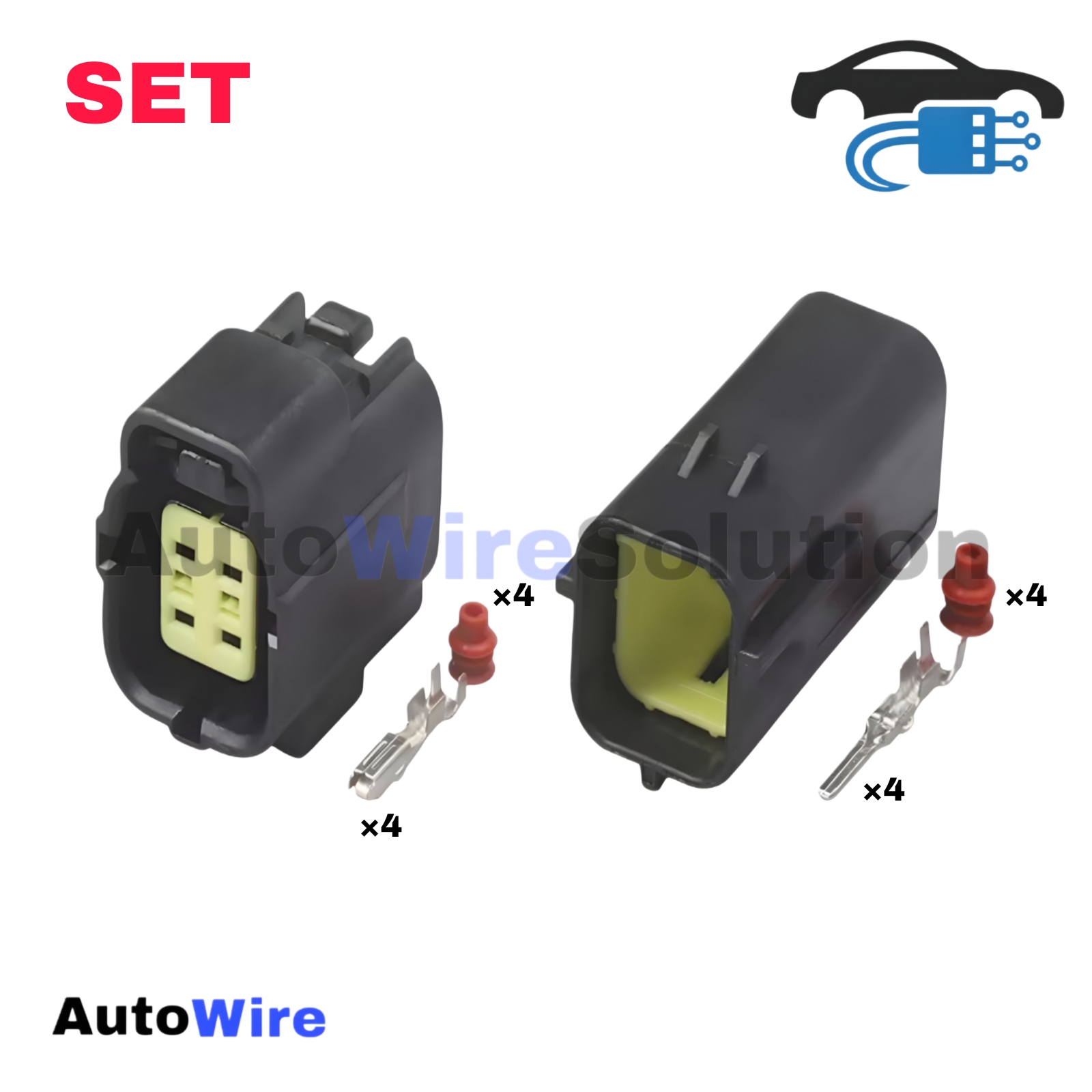 CONNECTOR DENSO 4 PIN KIT