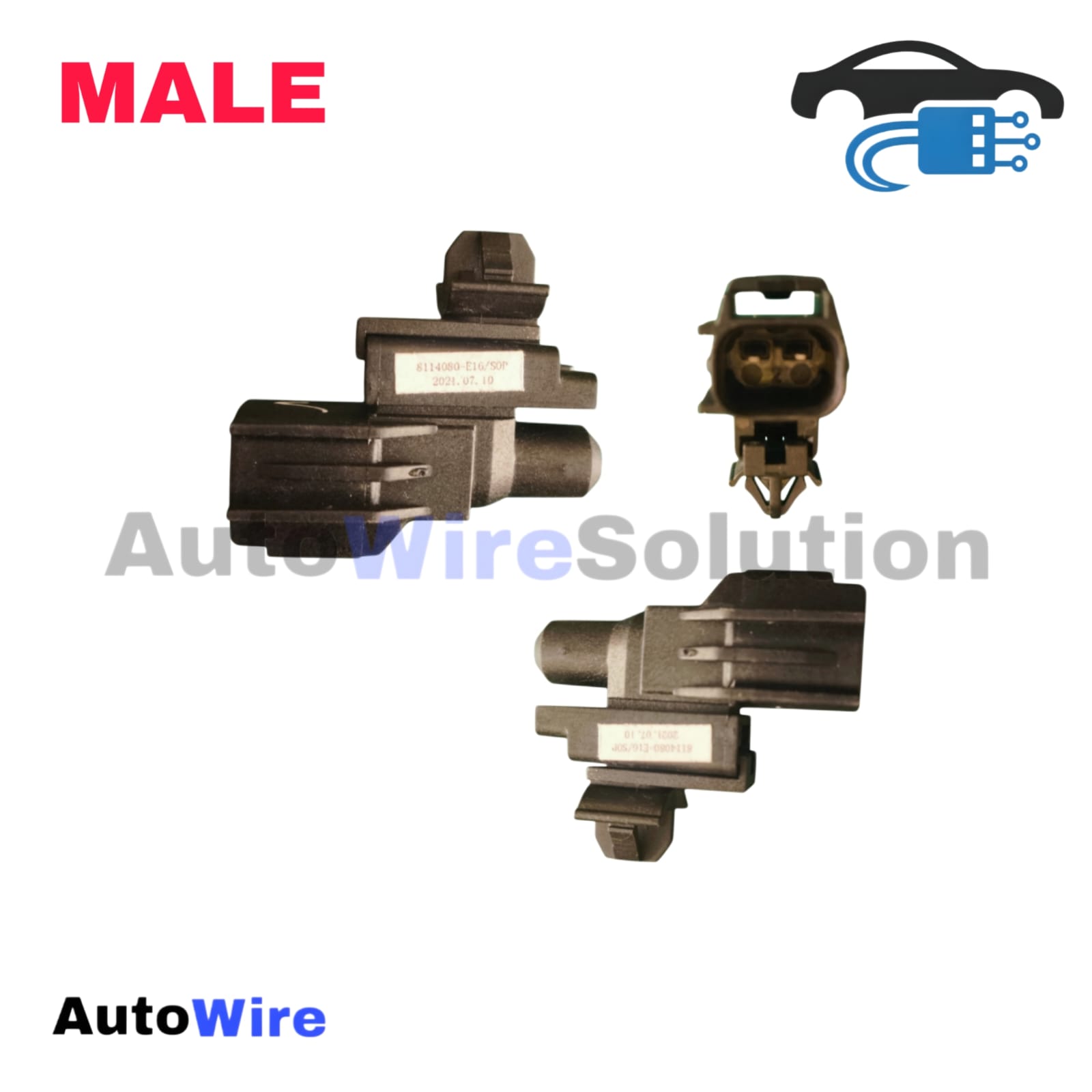 CONNECTOR RESISTOR AMBIENT TEMP 2 PIN