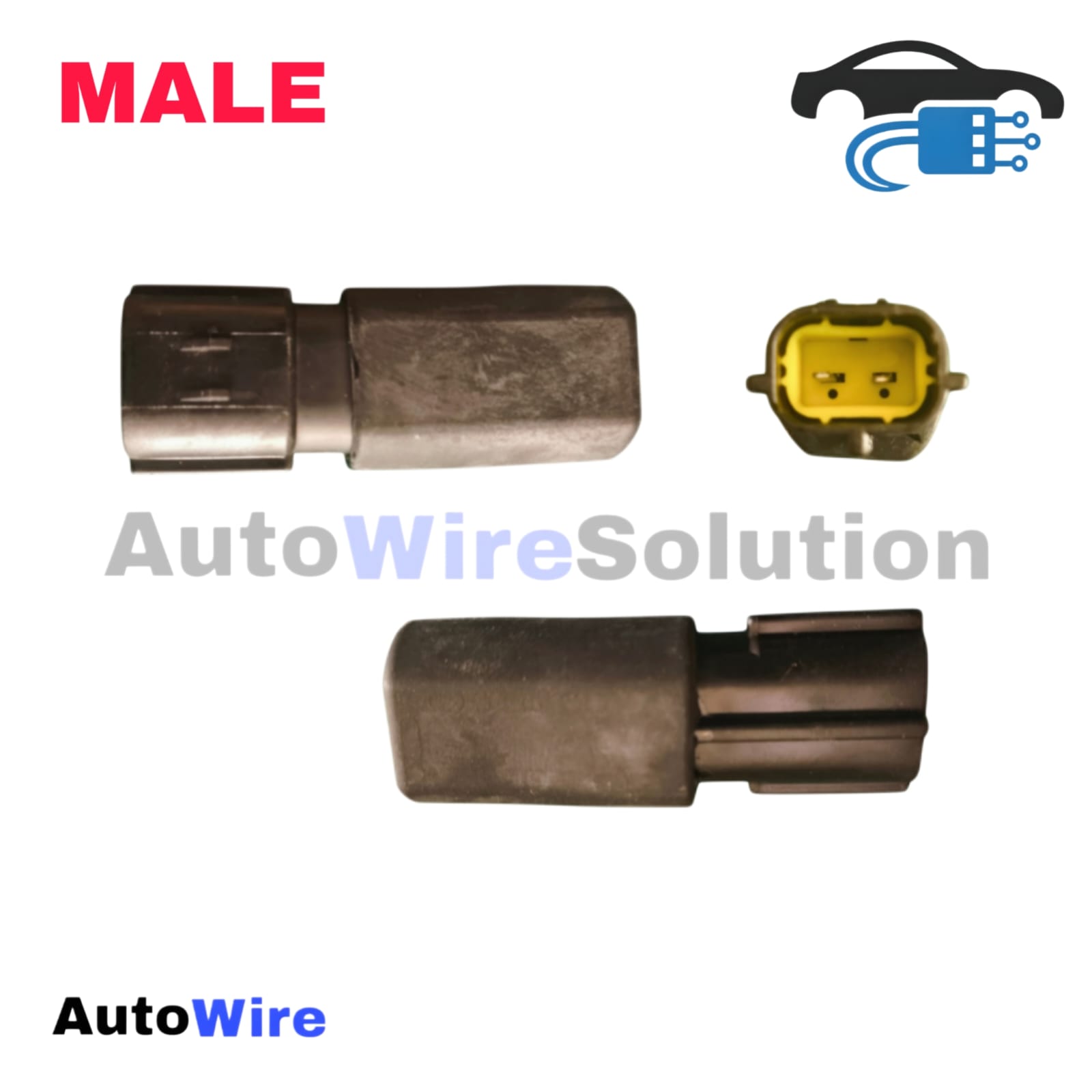 CONNECTOR DENSO DIODA 2 PIN MALE