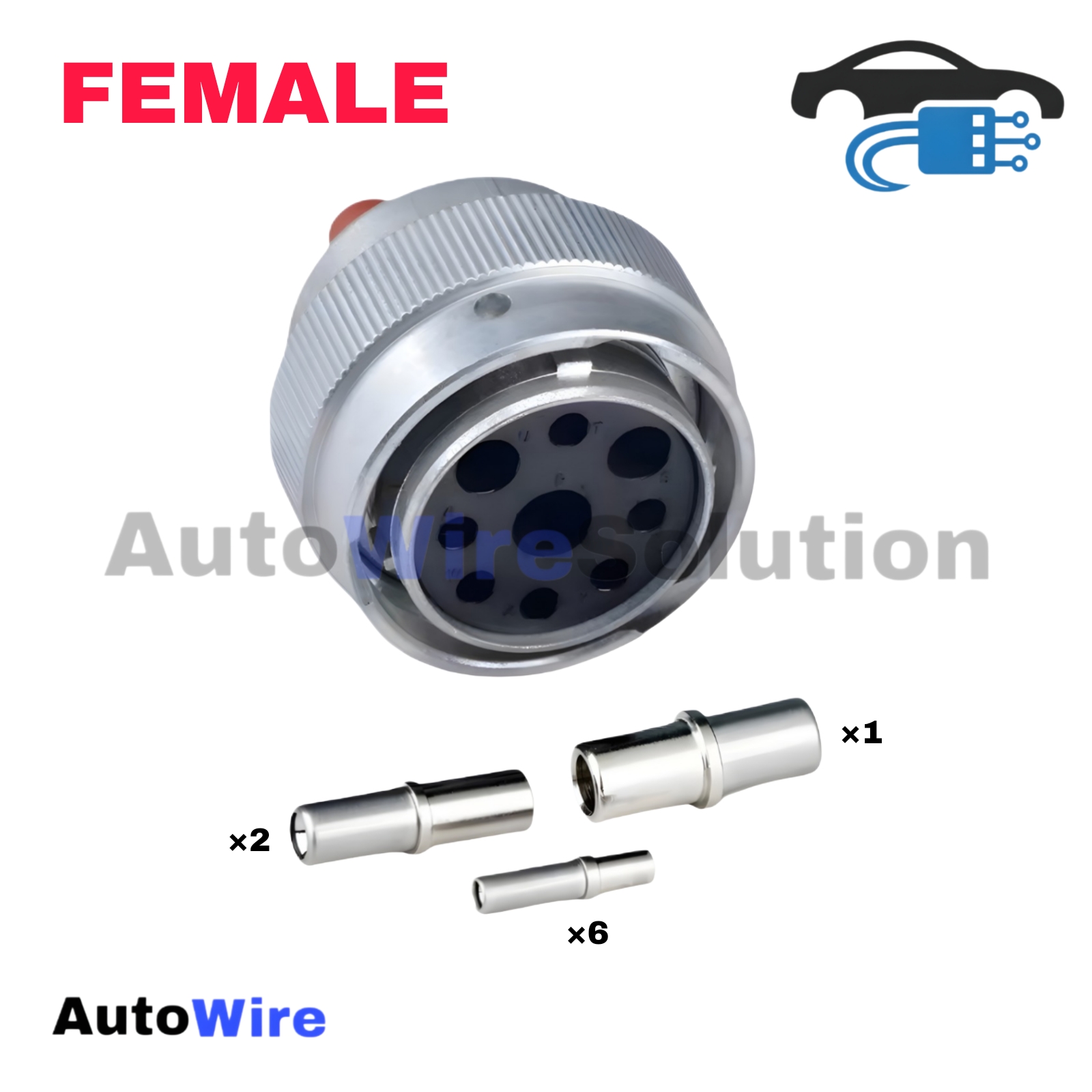 CONNECTOR DEUTSCH HD 9 PIN FEMALE