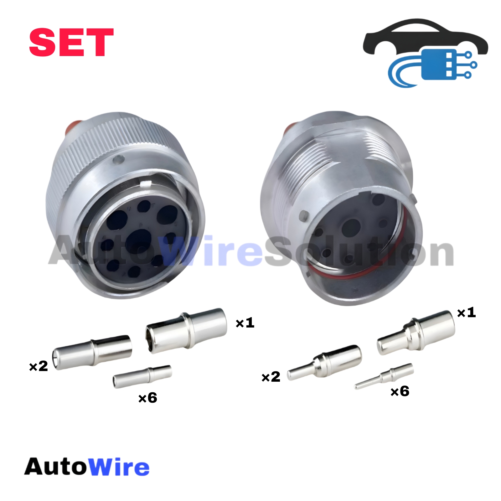 CONNECTOR DEUTSCH HD 9 PIN KIT