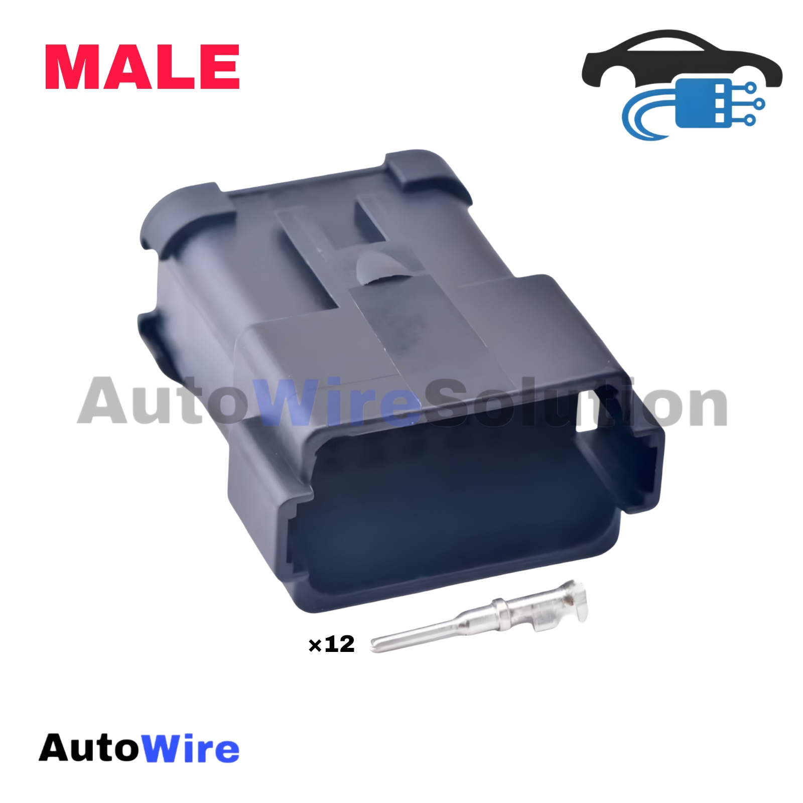 CONNECTOR DEUTSCH 12 PIN MALE SERIES