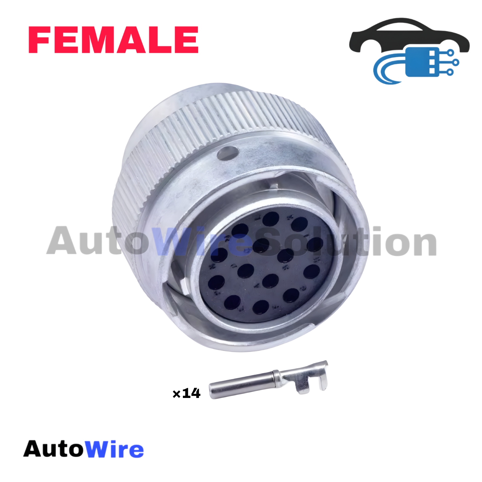 CONNECTOR DEUTSCH HD 14 PIN FEMALE