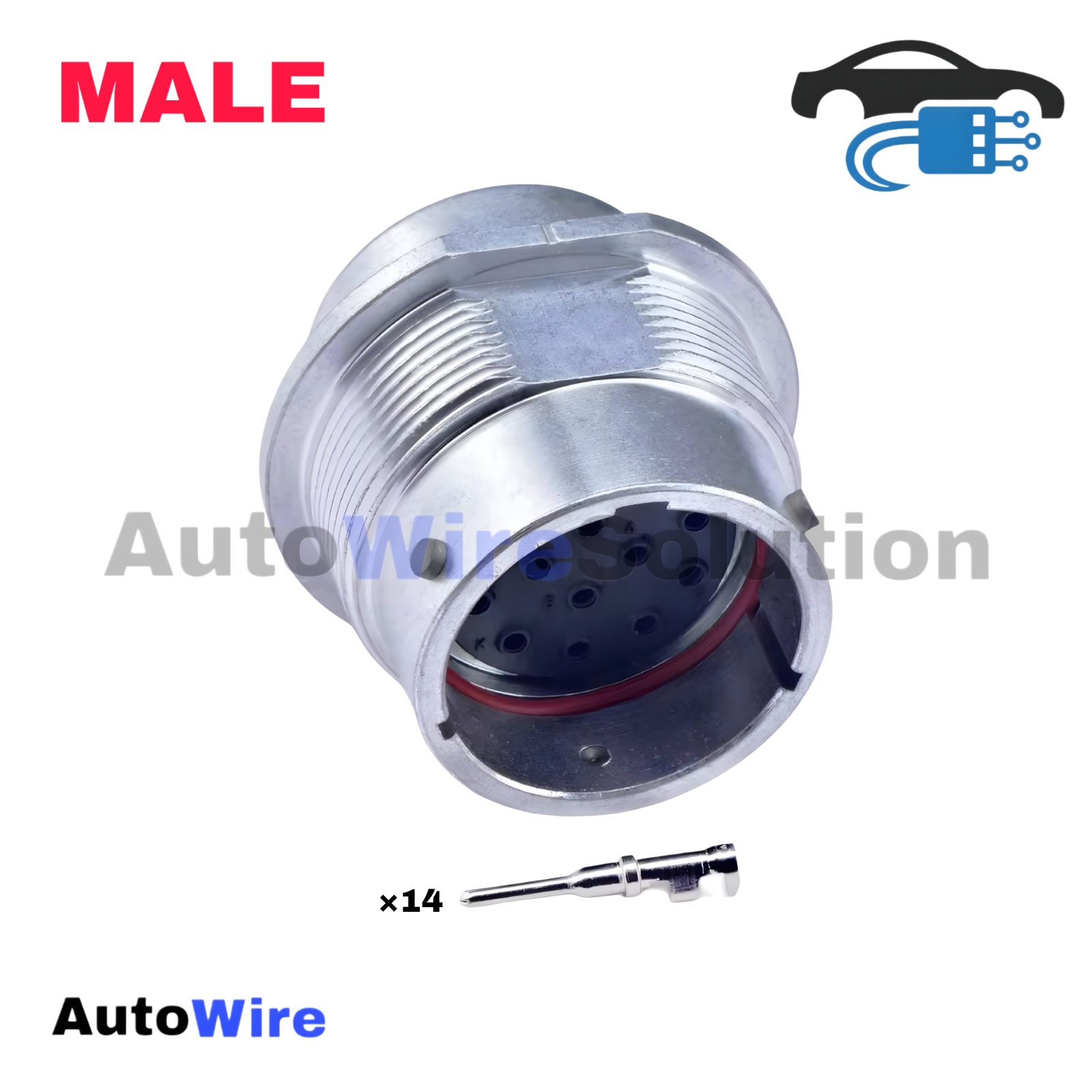 CONNECTOR DEUTSCH HD 14 PIN MALE