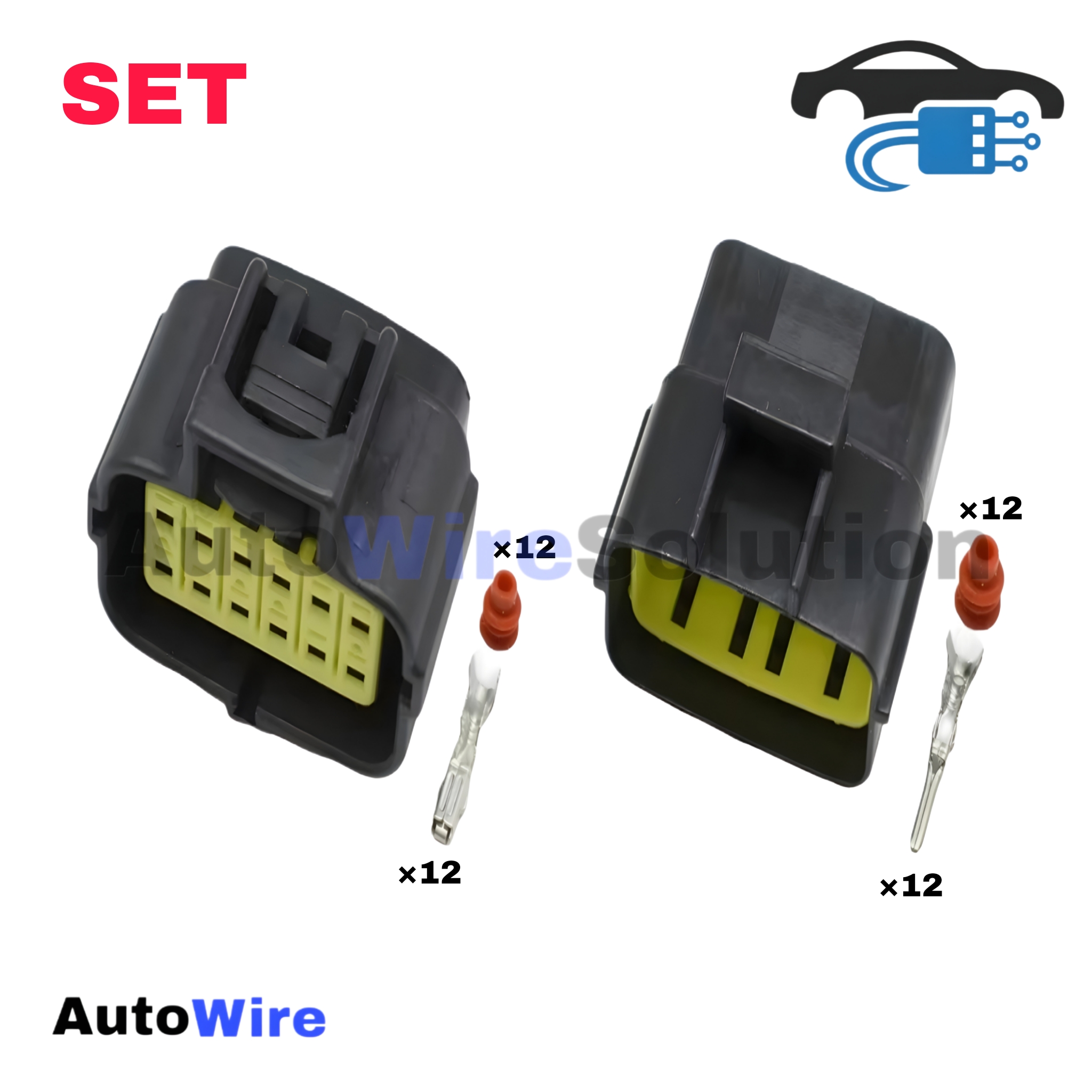 CONNECTOR DENSO 12 PIN KIT