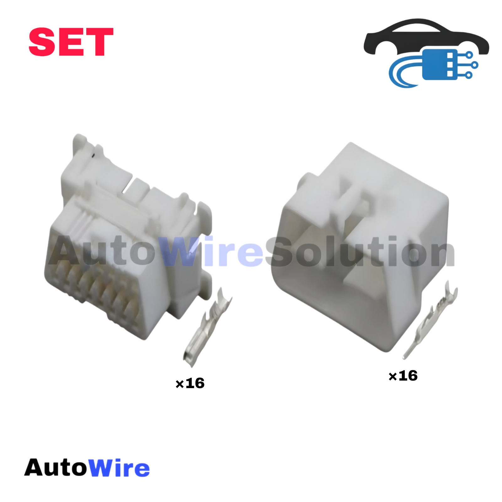 CONNECTOR DIAGNOSTIC OBD 16 PIN KIT