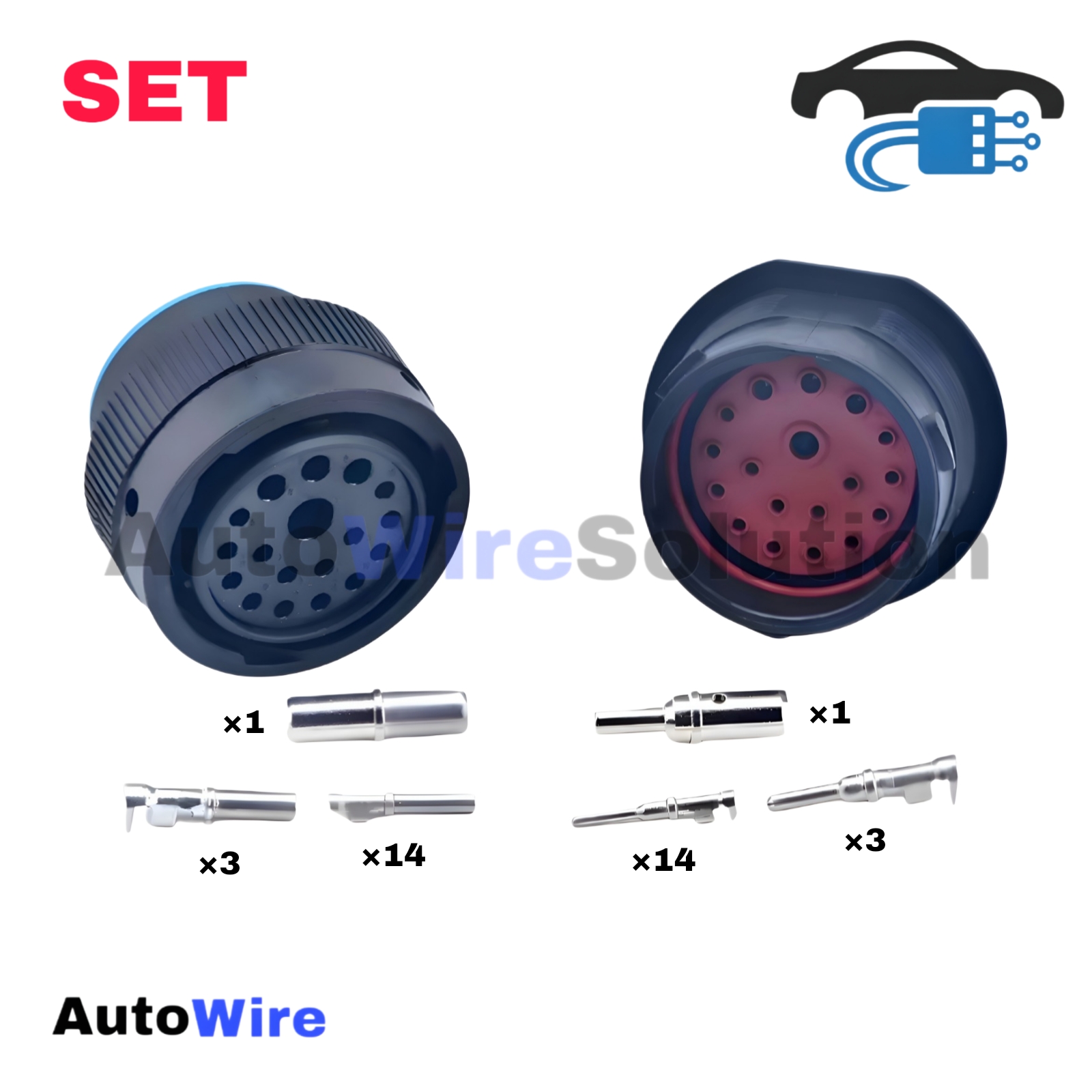 CONNECTOR DEUTSCH HDP 18 PIN KIT