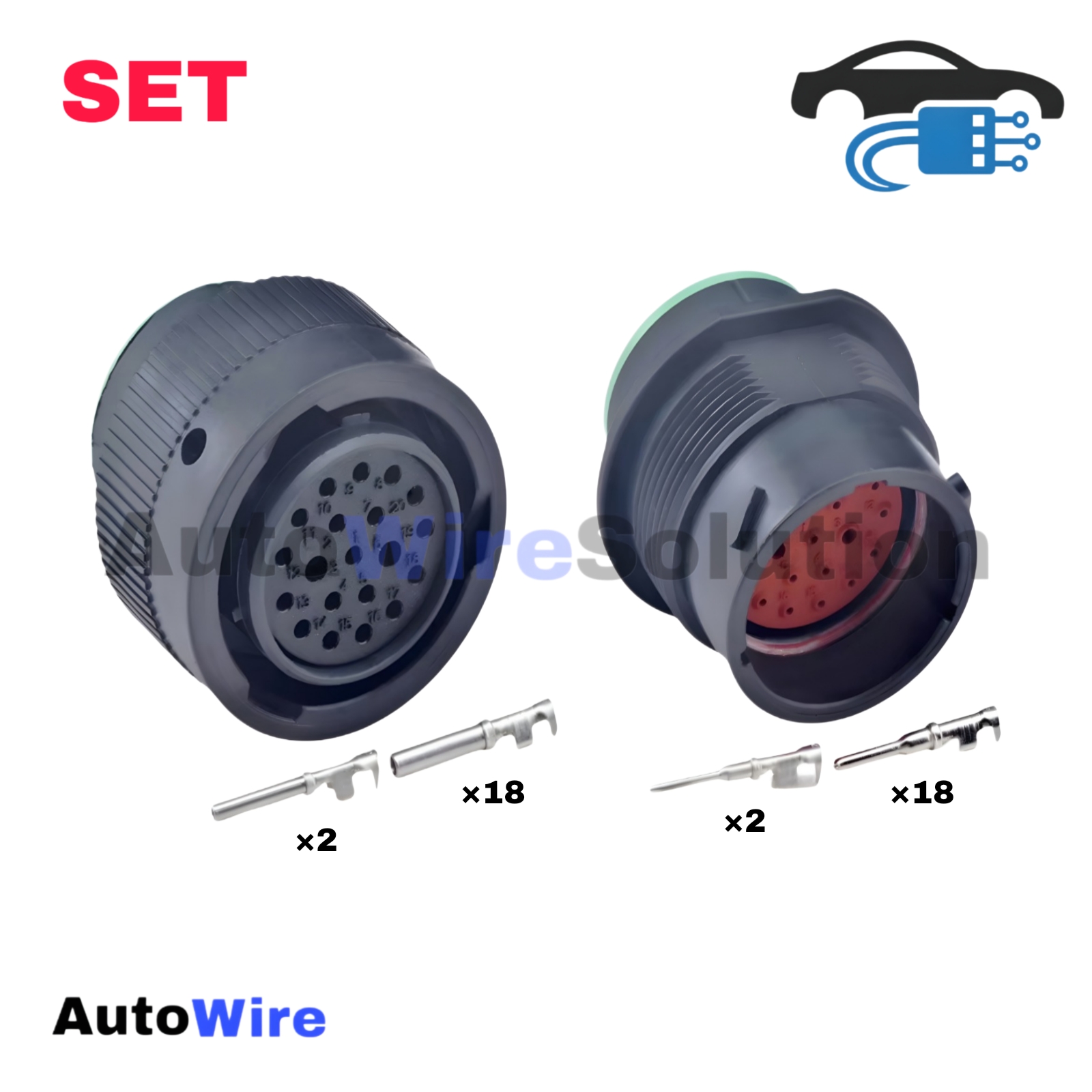 CONNECTOR DEUTSCH HDP 20 PIN KIT