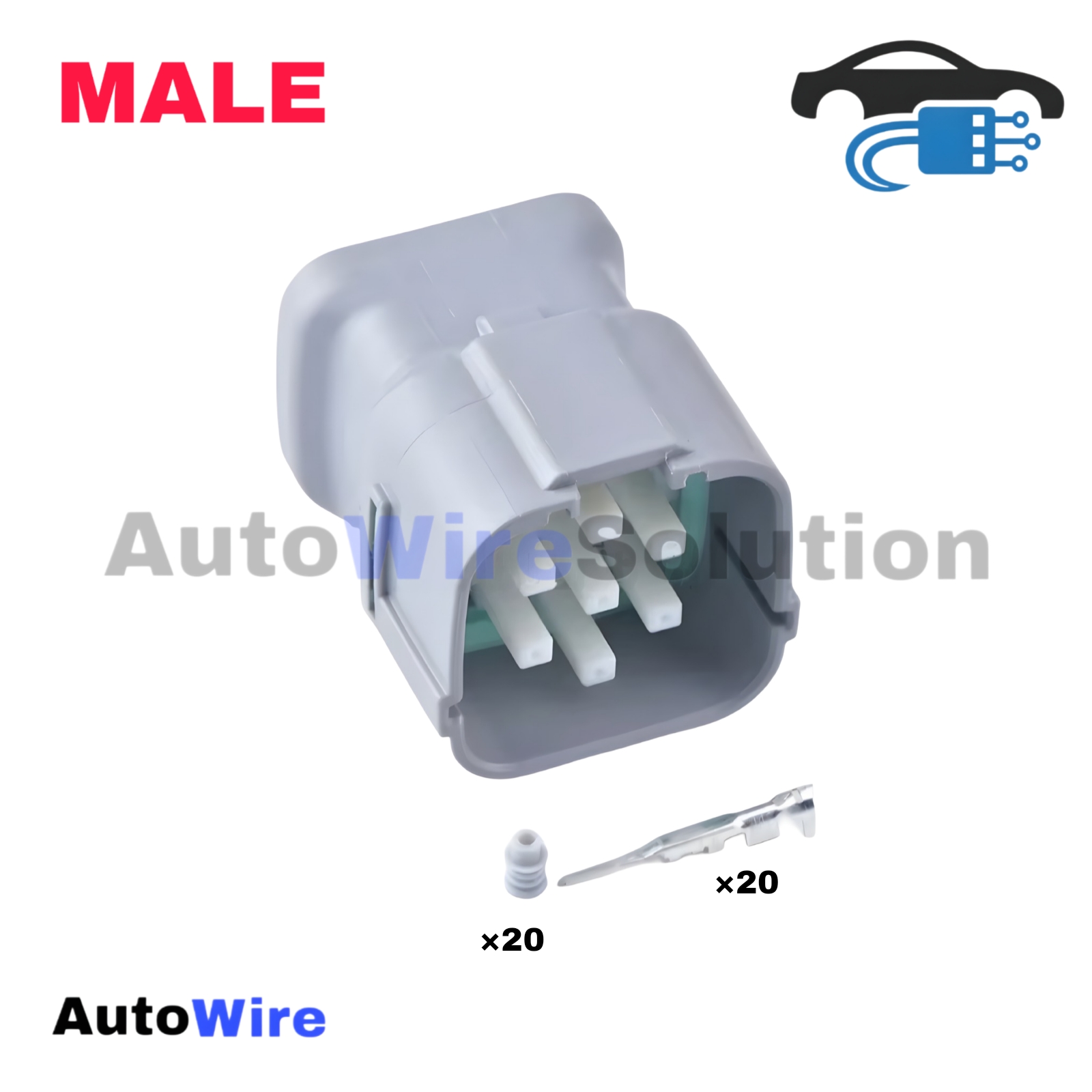 CONNECTOR BOARD SUMITOMO 20 PIN MALE