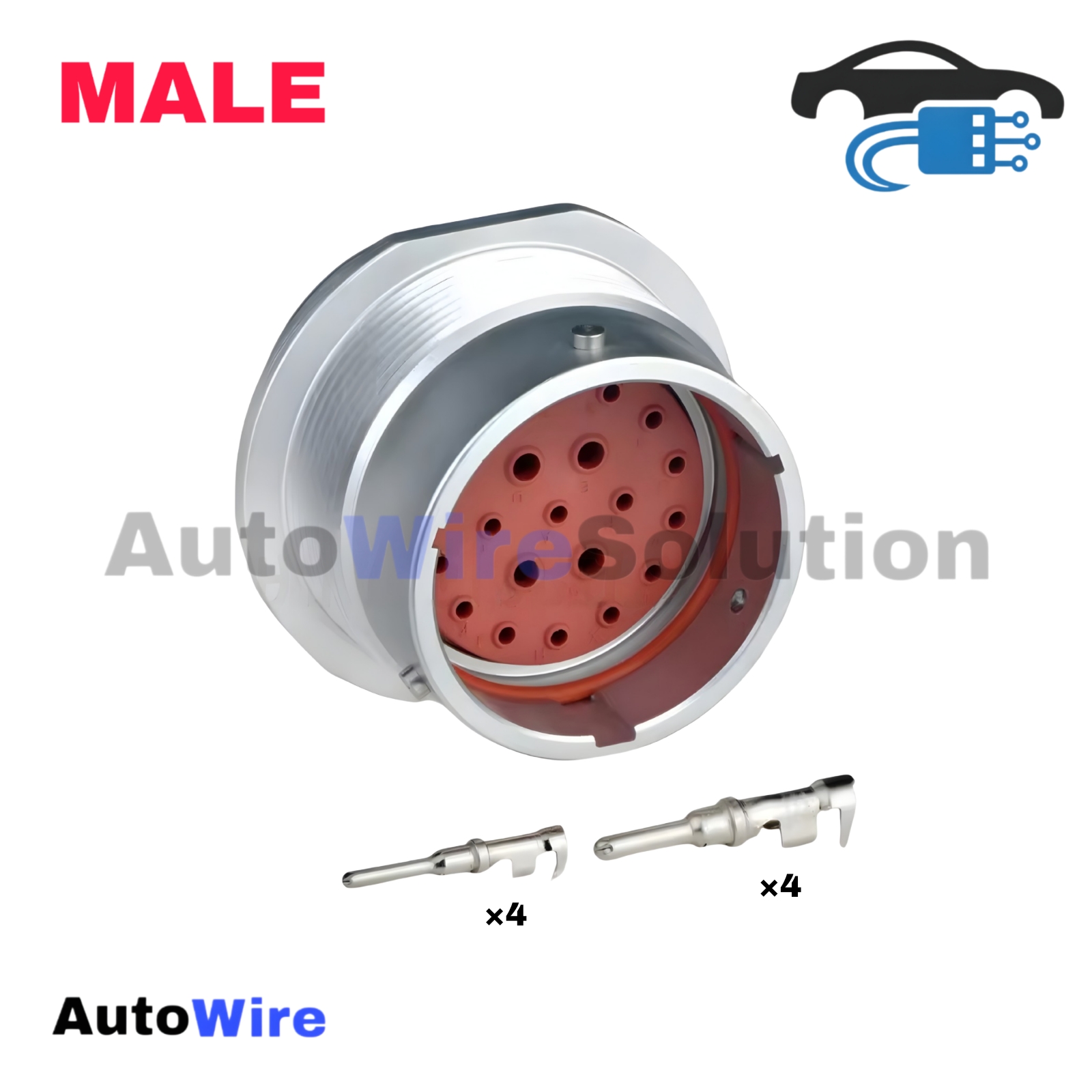 CONNECTOR DEUTSCH HD 21 PIN MALE