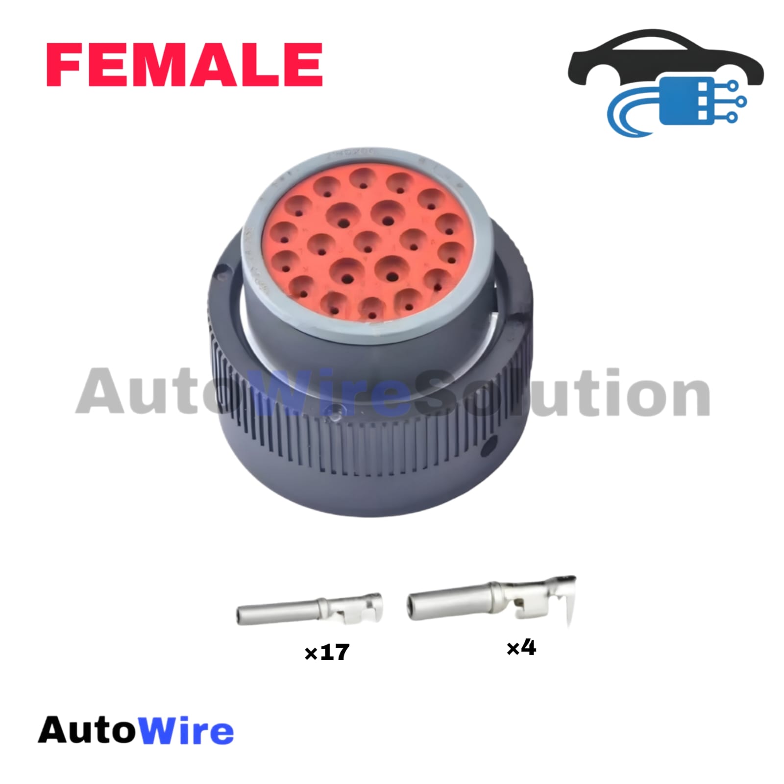 CONNECTOR DEUTSCH HDP 21 PIN FEMALE