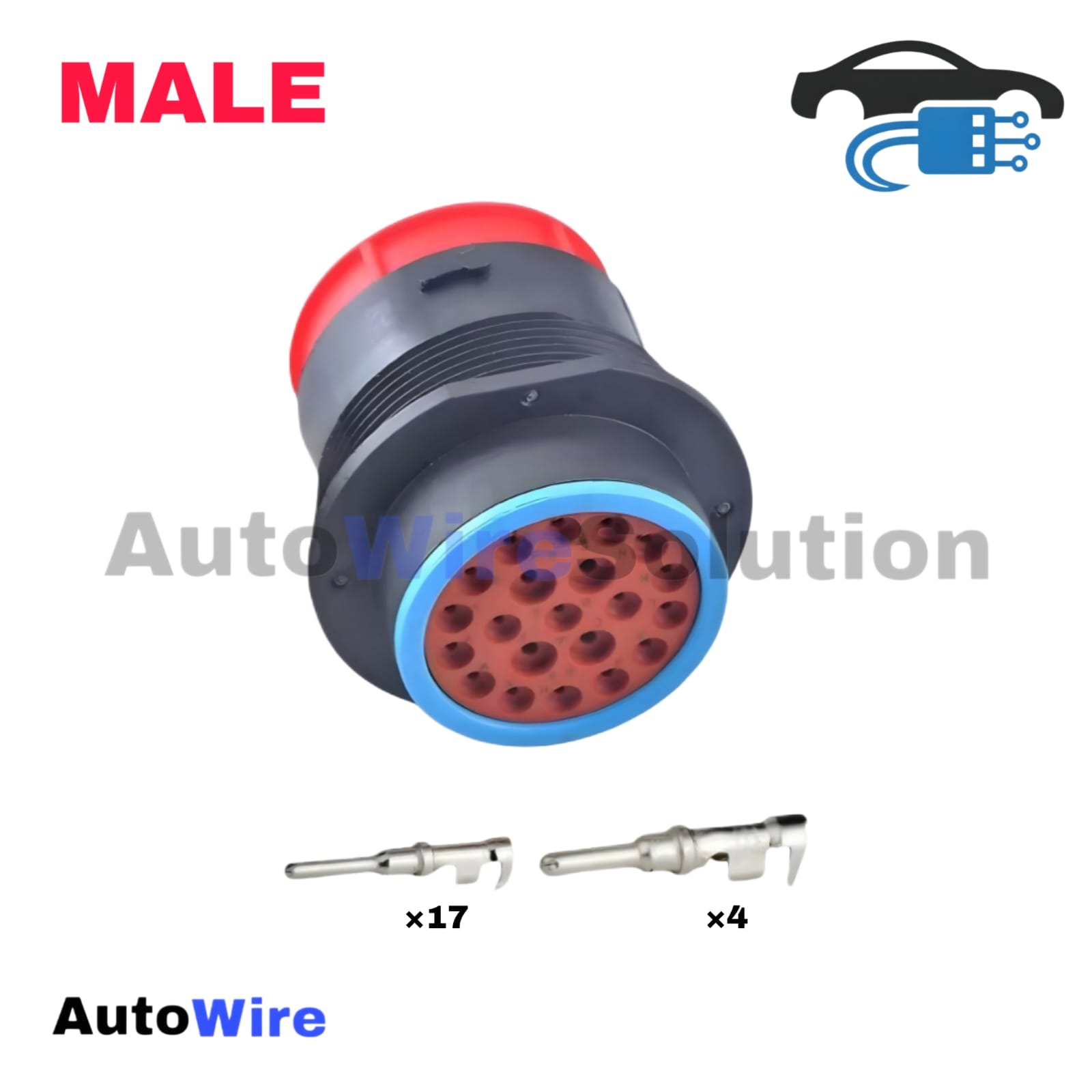 CONNECTOR DEUTSCH HDP 21 PIN MALE