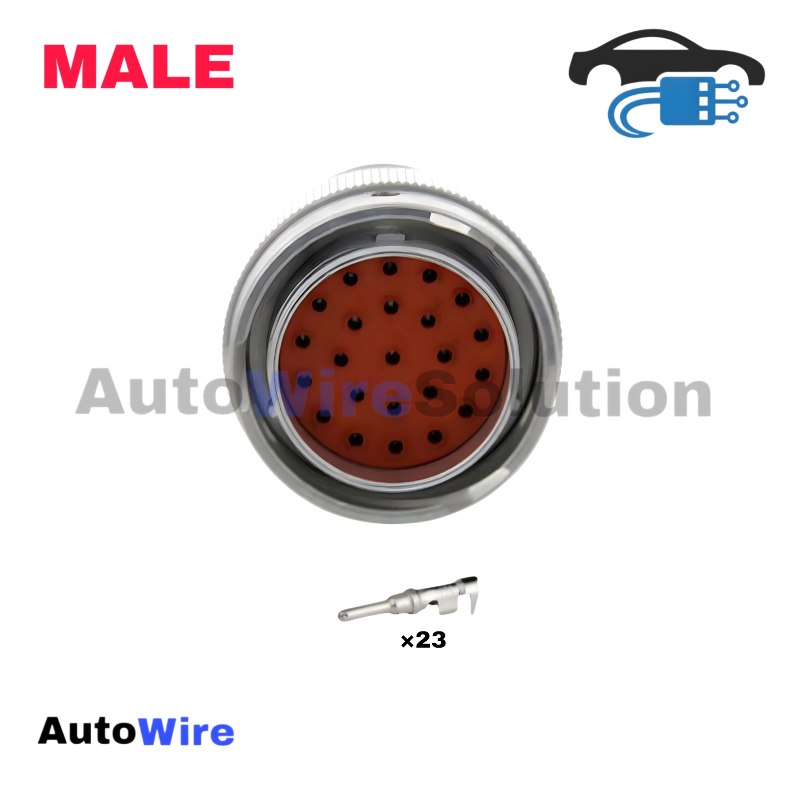CONNECTOR DEUTSCH HD-B 23 PIN MALE