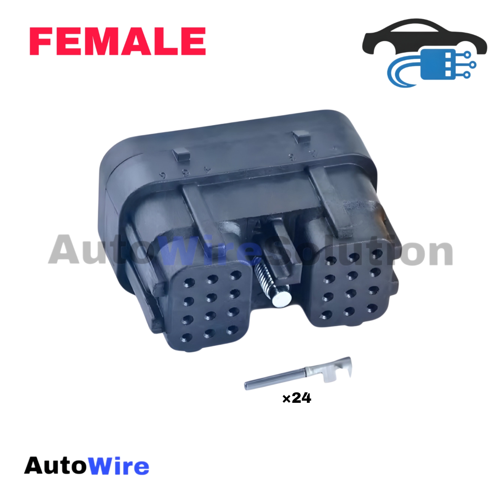 CONNECTOR DEUTSCH DRC ECU 24 PIN FEMALE