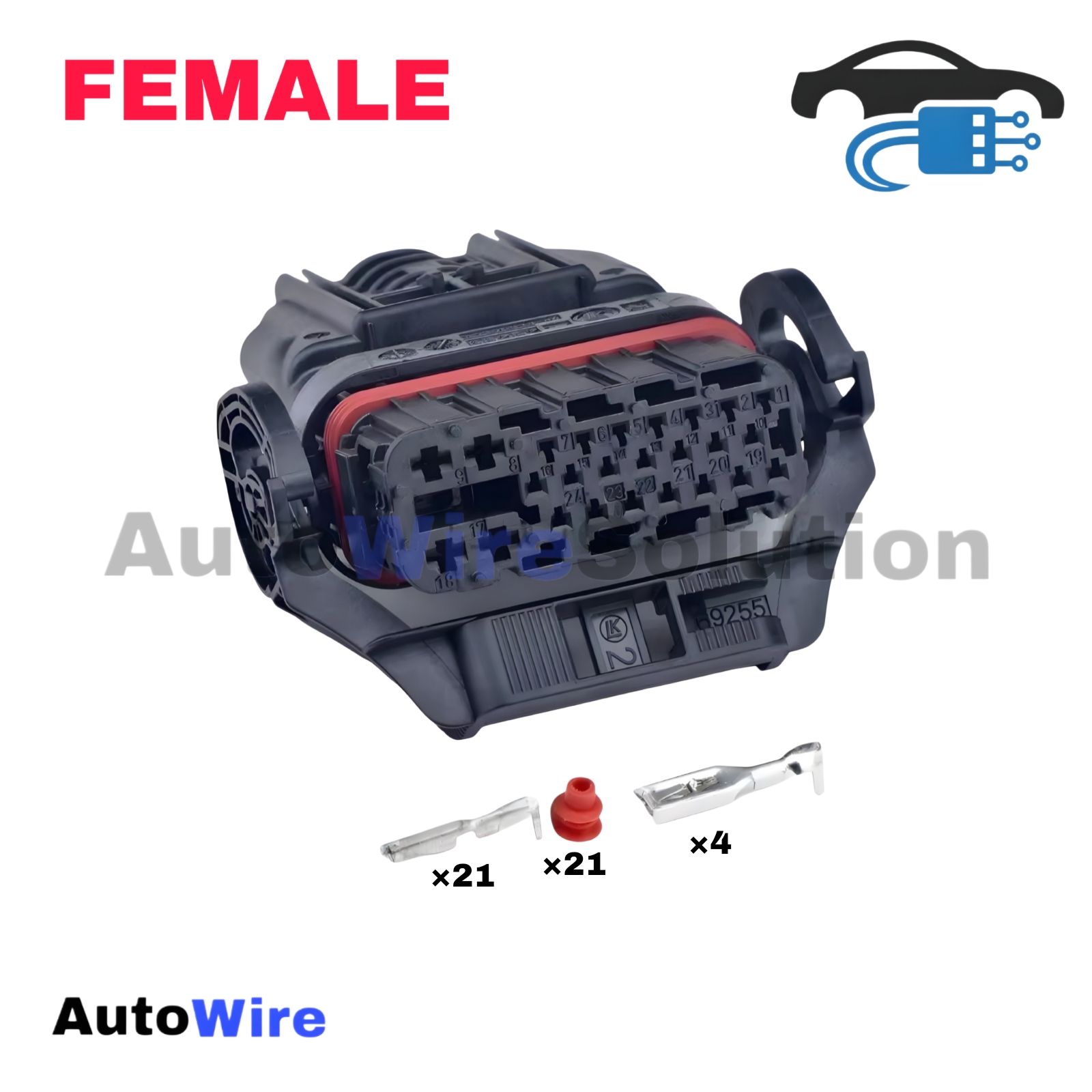 CONNECTOR ECU RETARDER 25 PIN FEMALE