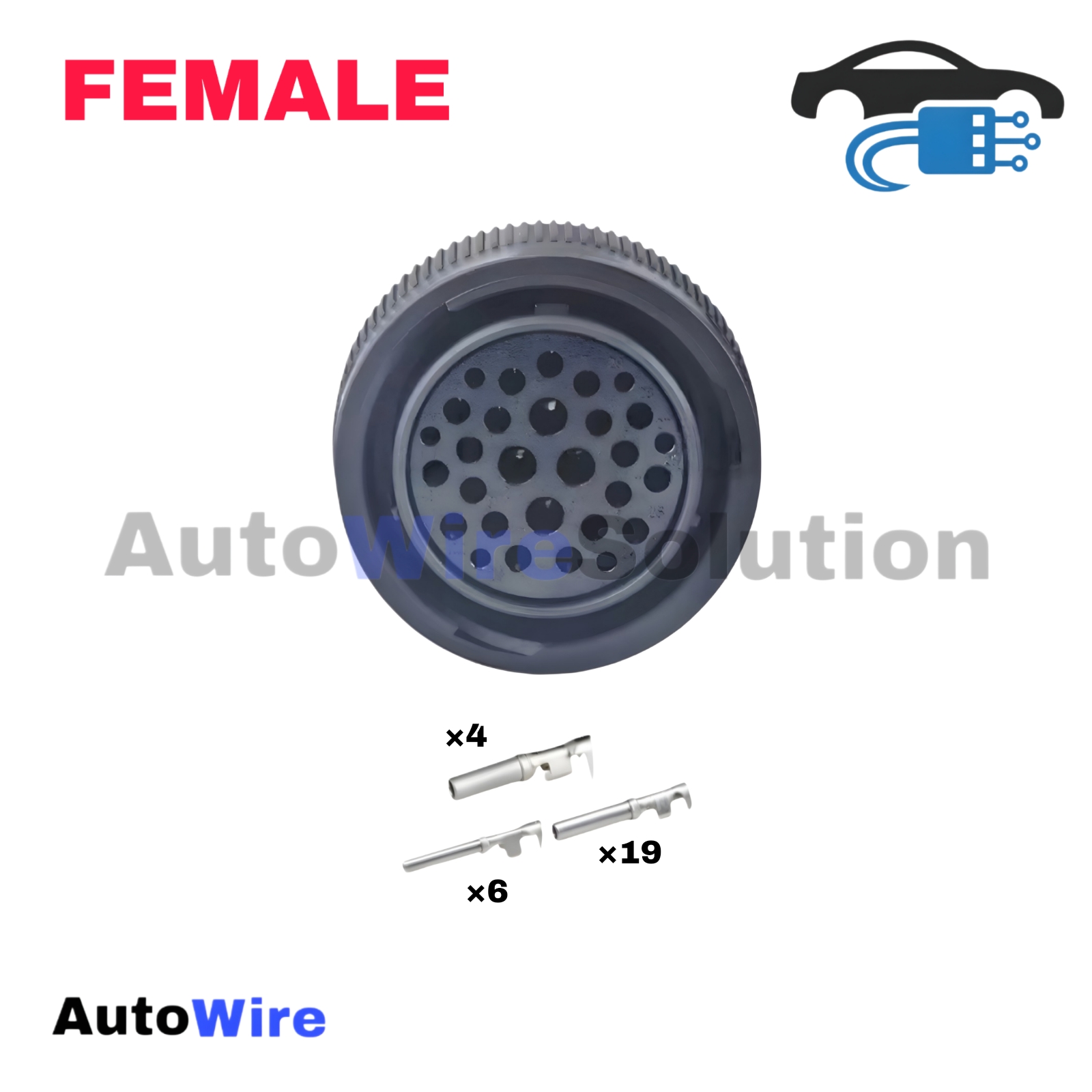 CONNECTOR DEUTSCH HDP 29 PIN FEMALE