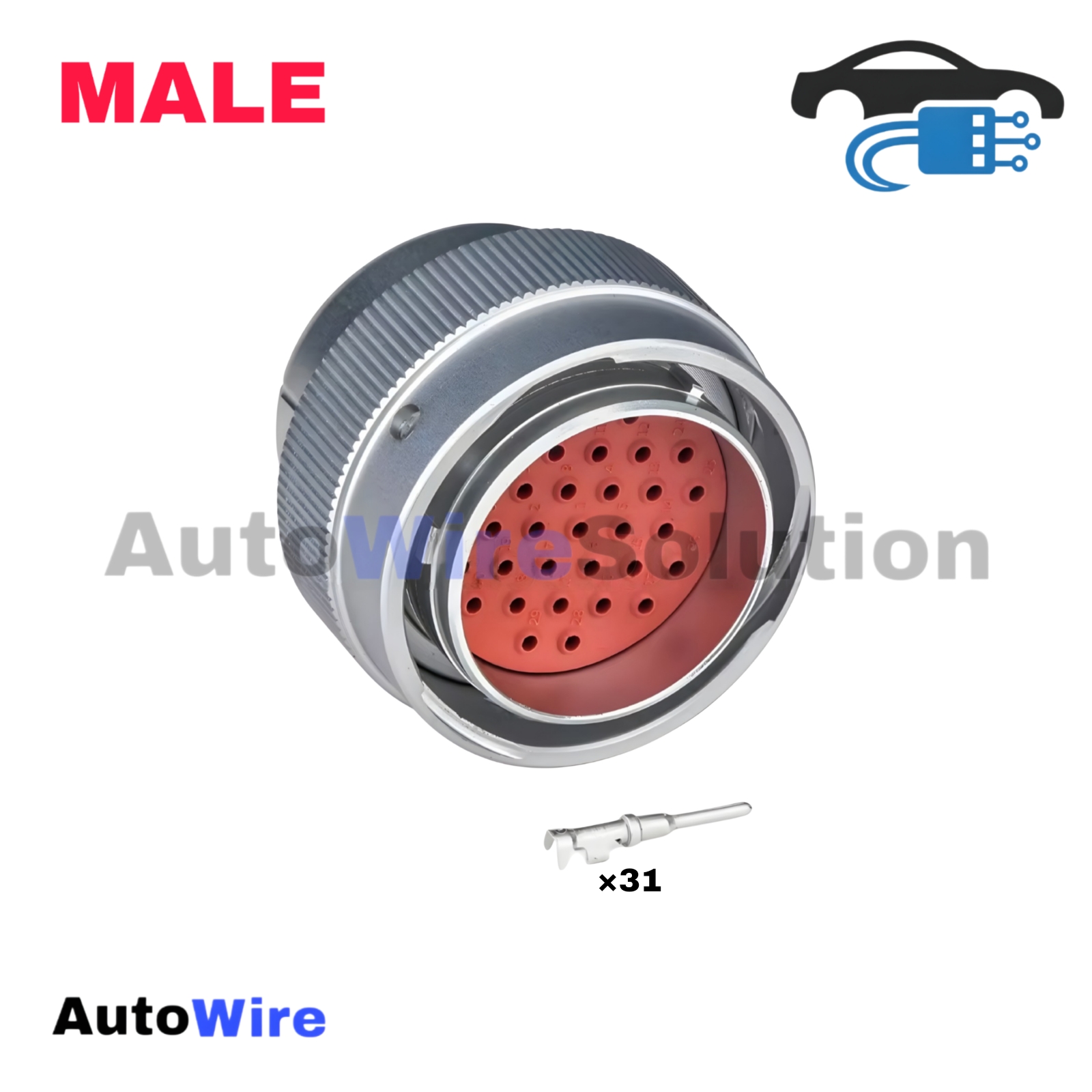 CONNECTOR DEUTSCH HD-B 31 PIN MALE