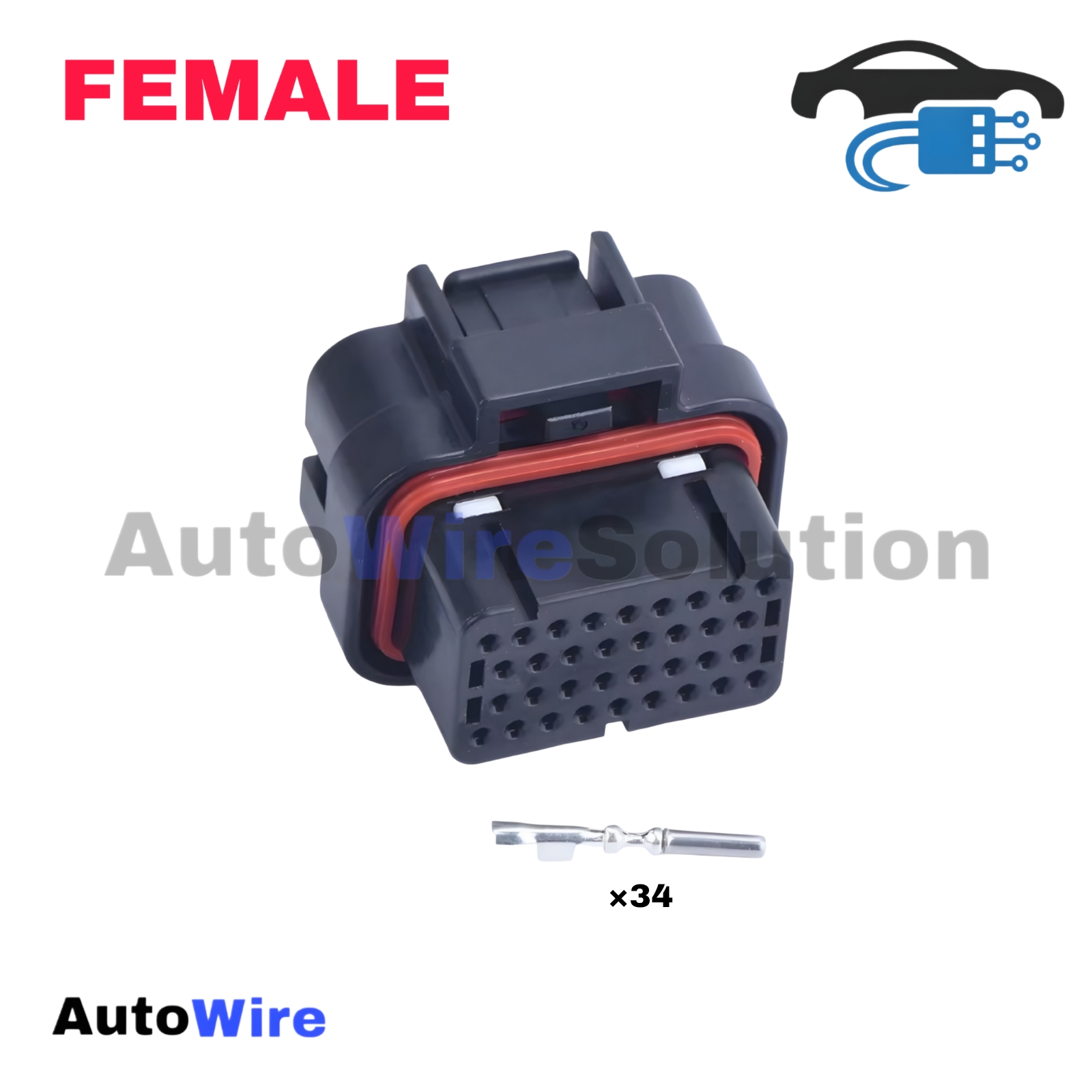 CONNECTOR BOARD 34 PIN FEMALE