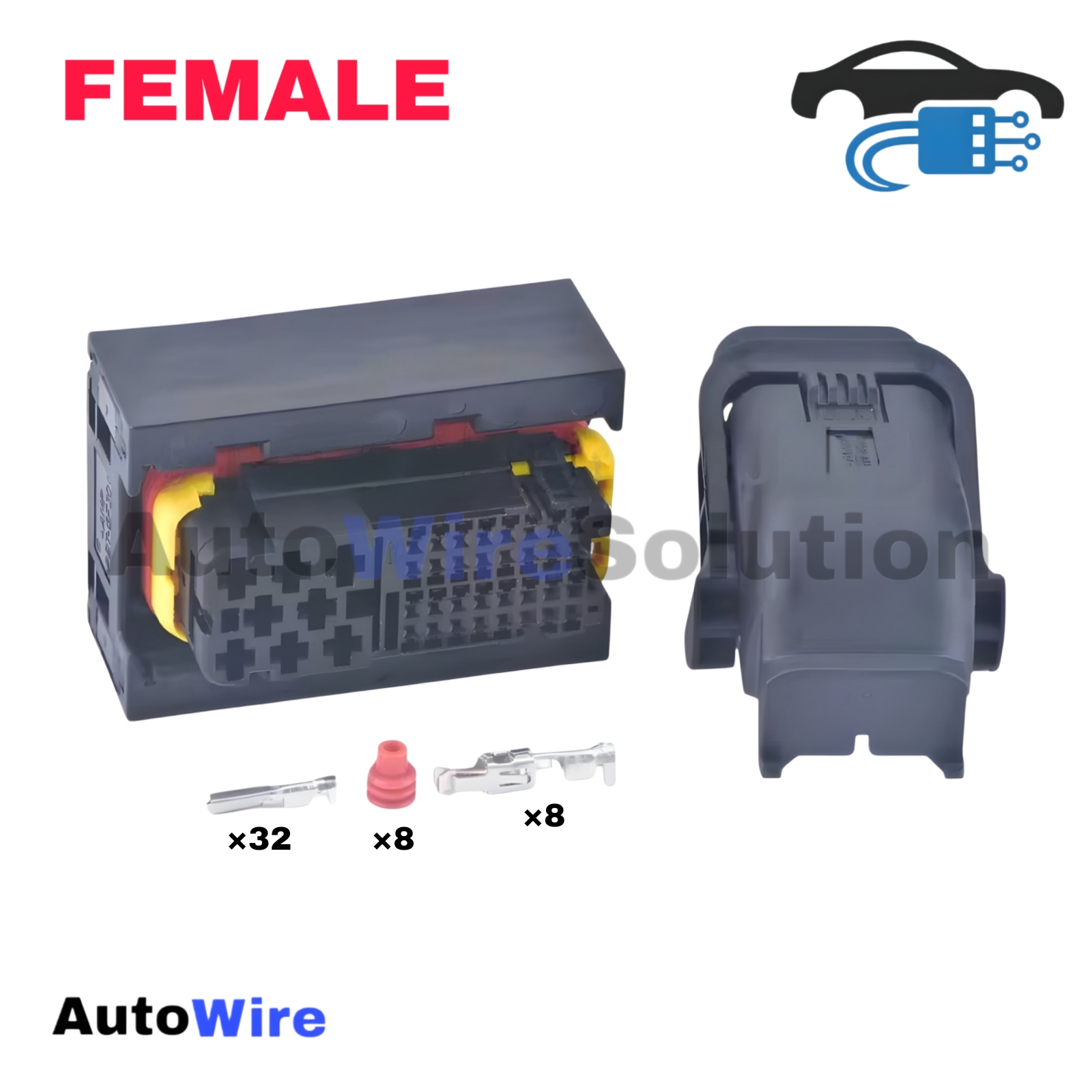 CONNECTOR PCB ECU-A 40 PIN FEMALE