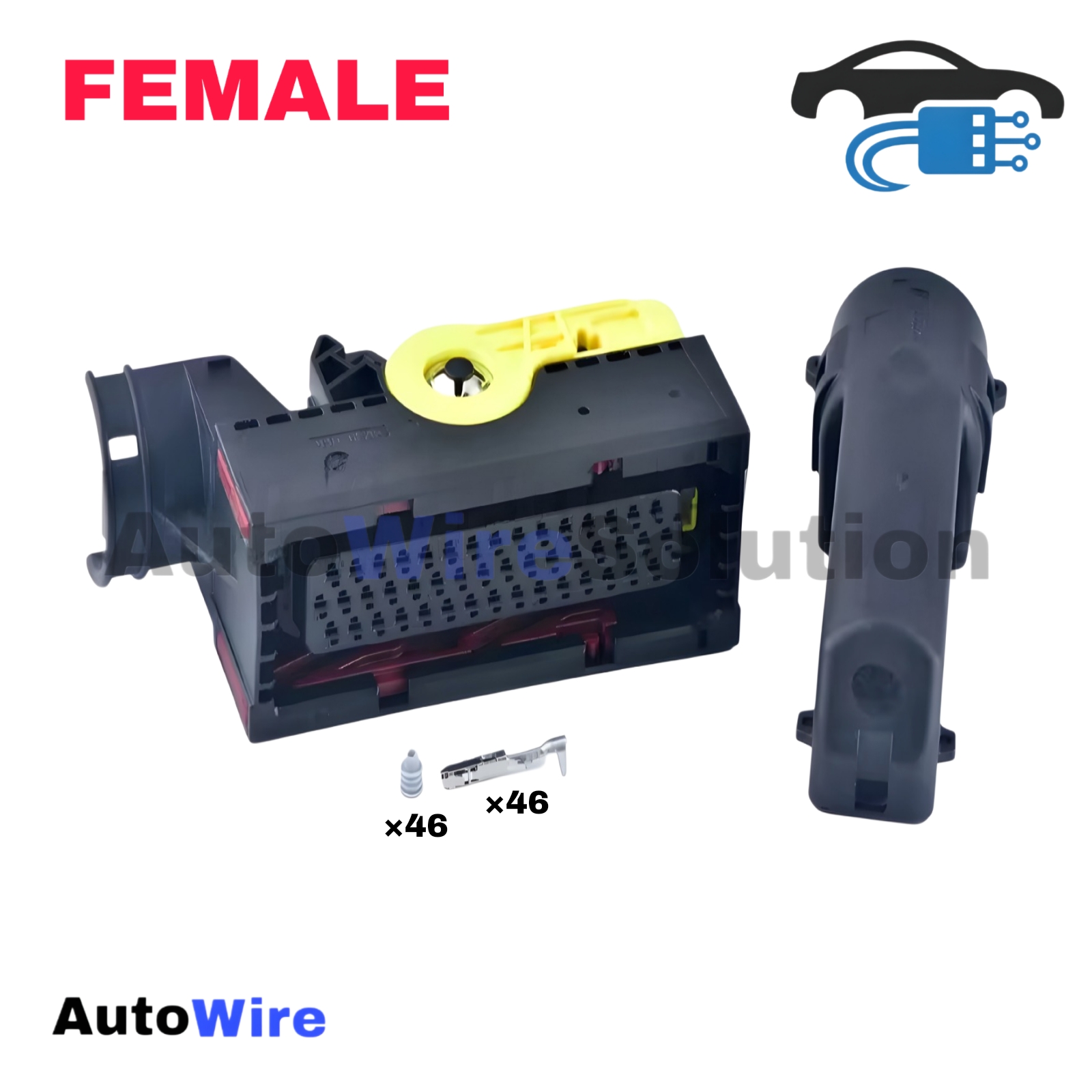 CONNECTOR AMP TYCO 46 PIN FEMALE