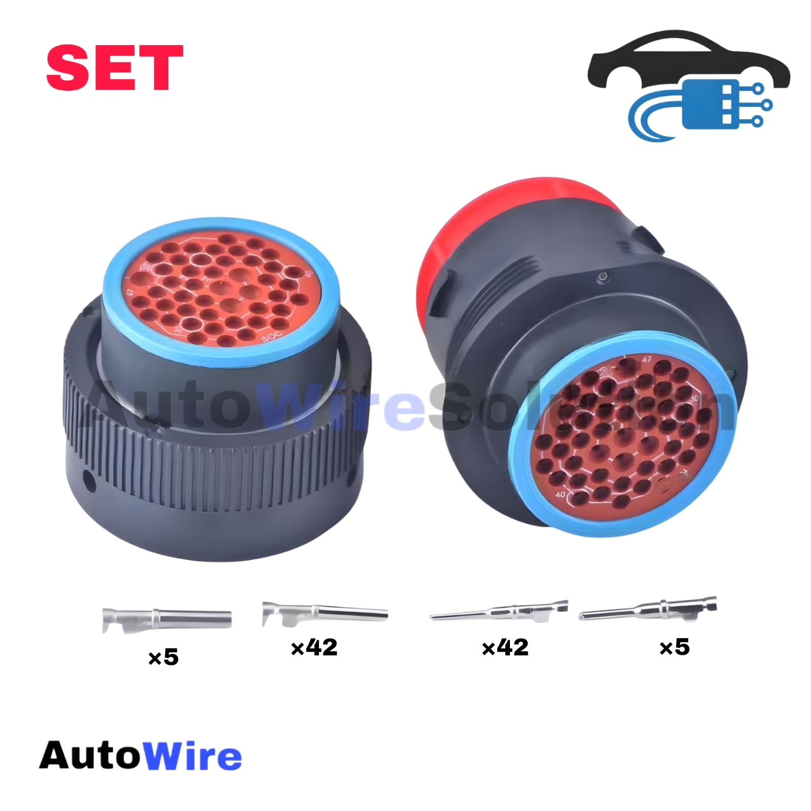 CONNECTOR DEUTSCH HDP 47 PIN KIT