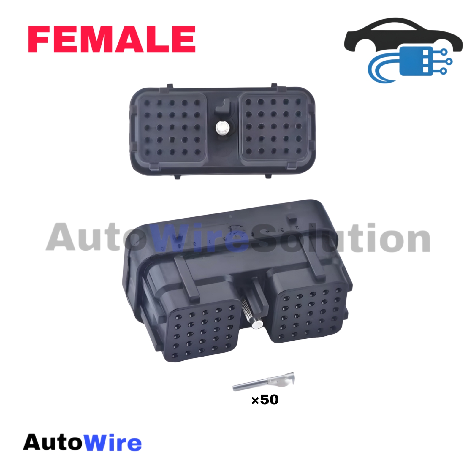 CONNECTOR DEUTSCH DRC-01 50 PIN FEMALE