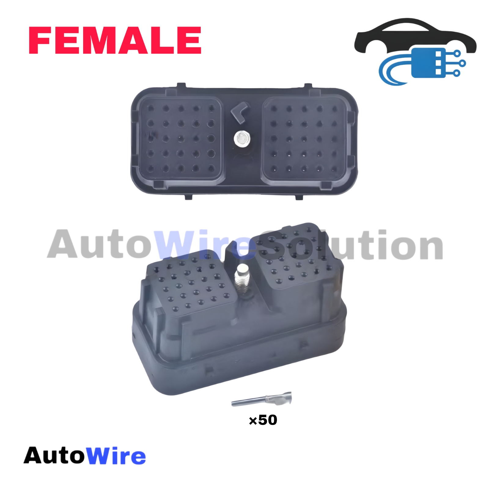 CONNECTOR DEUTSCH DRC-04 50 PIN FEMALE