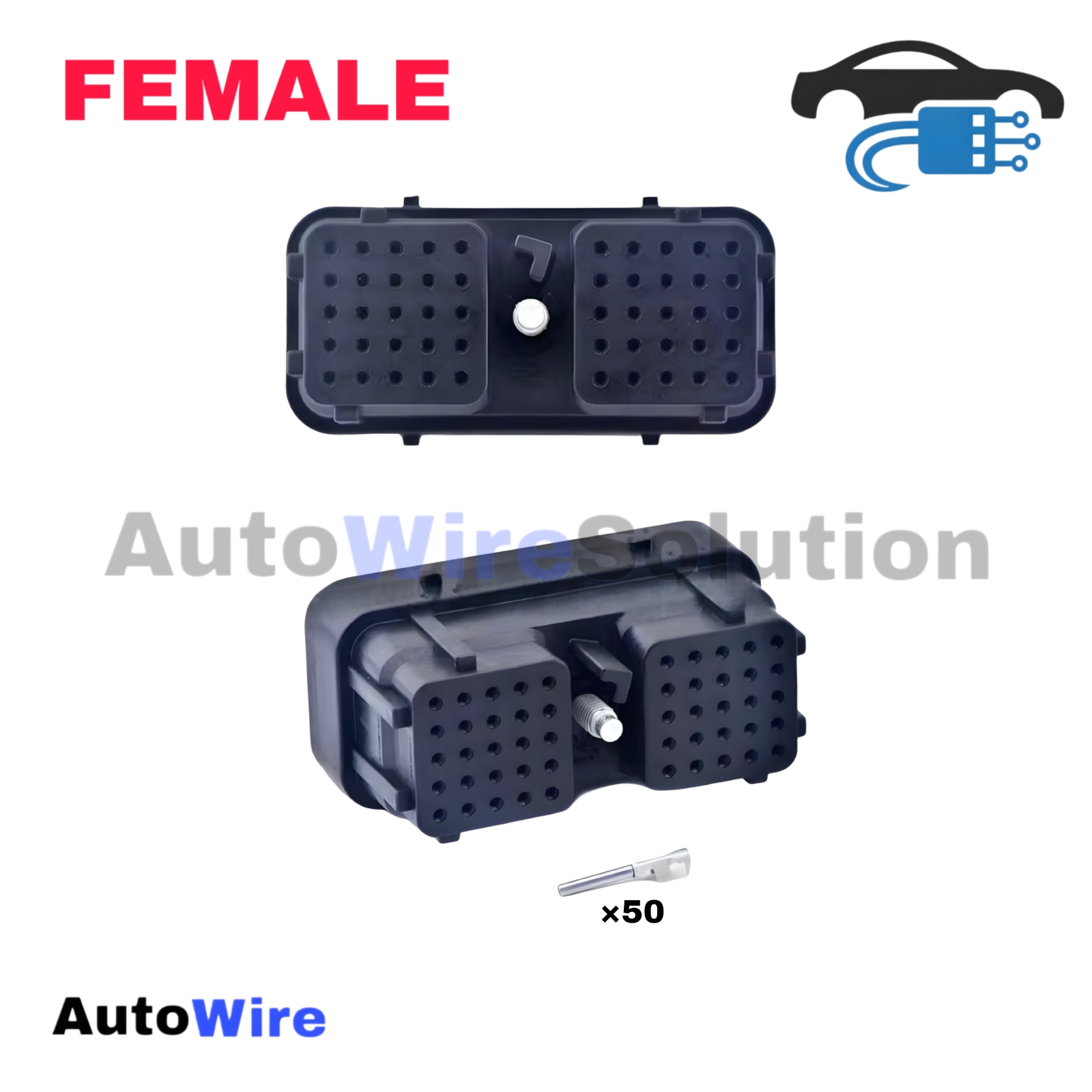 CONNECTOR DEUTSCH DRC-05 50 PIN FEMALE