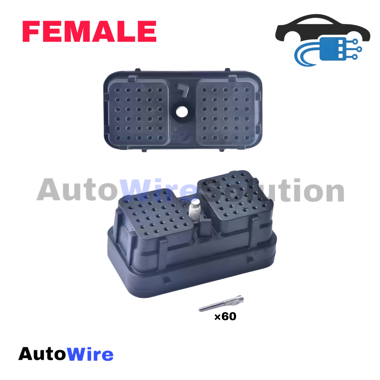 CONNECTOR DEUTSCH DRC-05 60 PIN FEMALE