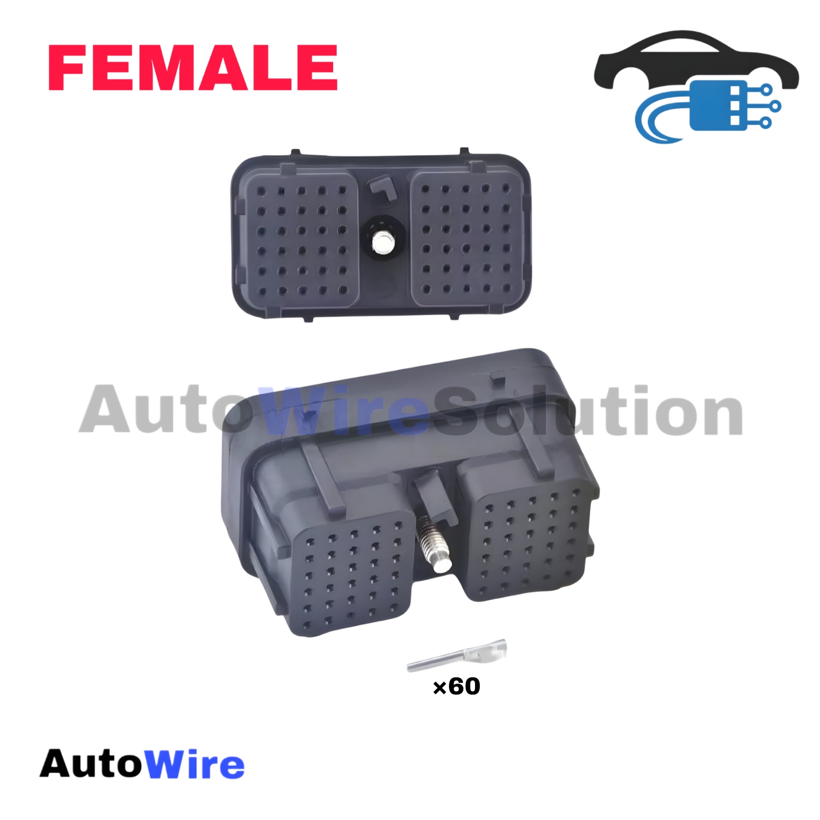 CONNECTOR DEUTSCH DRC-07 60 PIN FEMALE