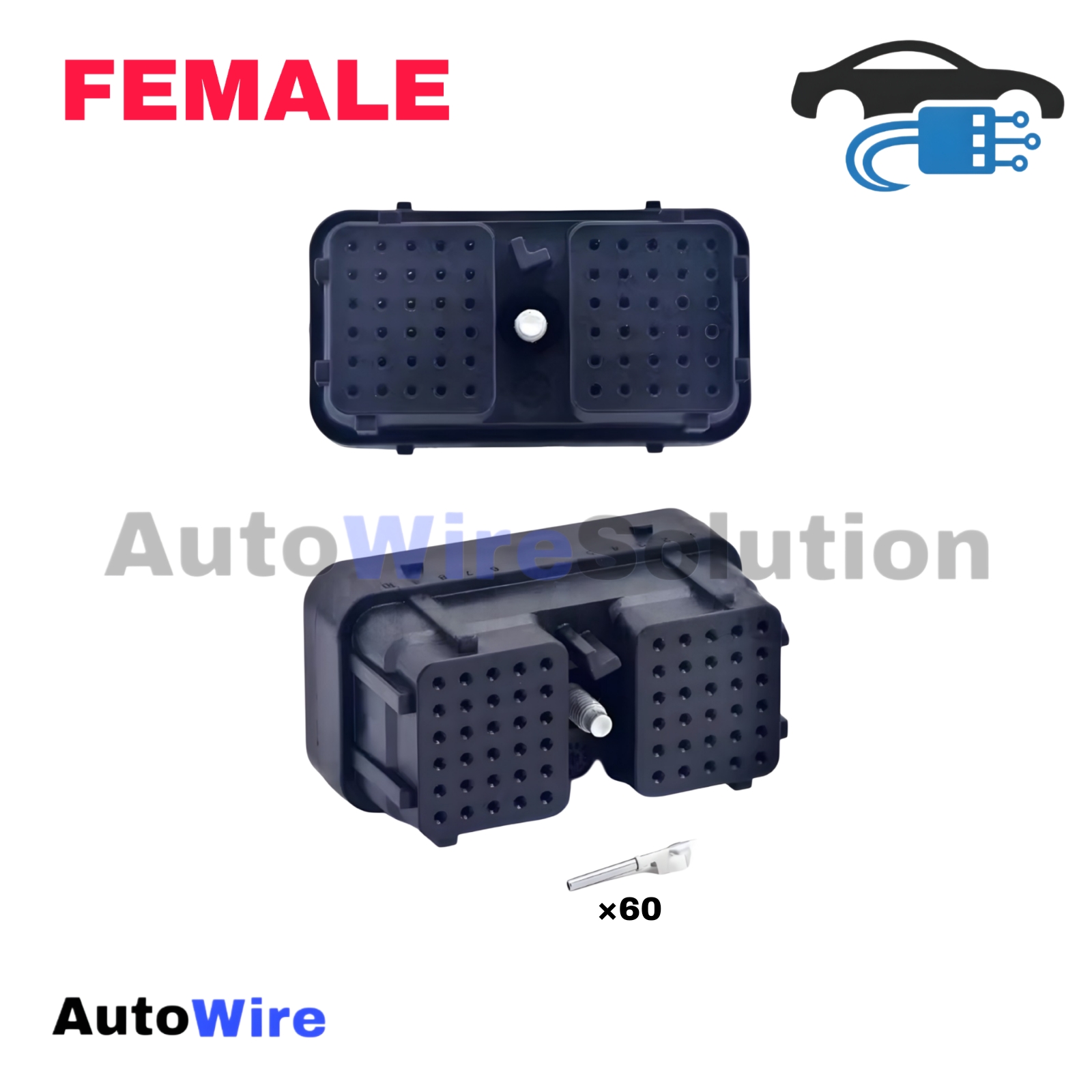 CONNECTOR DEUTSCH DRC-08 60 PIN FEMALE