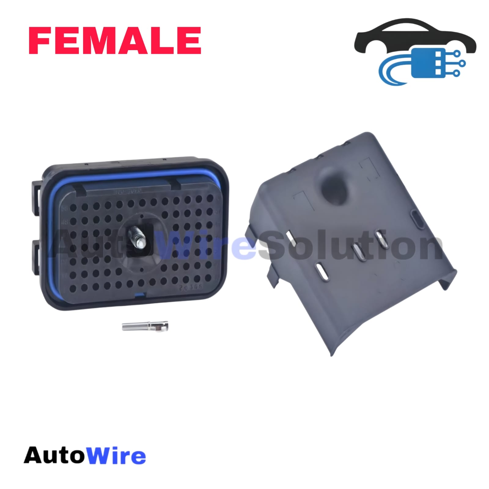 CONNECTOR CAT ECU-B 70 PIN FEMALE + PLUG