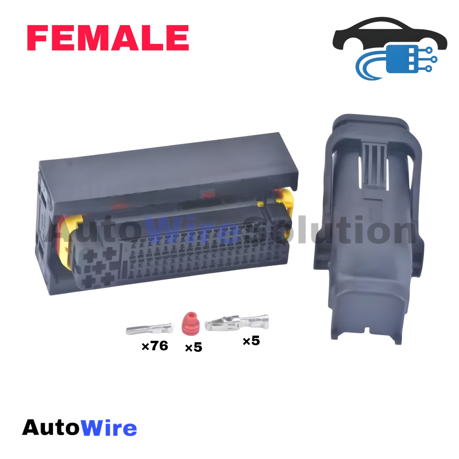 CONNECTOR PCB ECU-A 81 PIN FEMALE